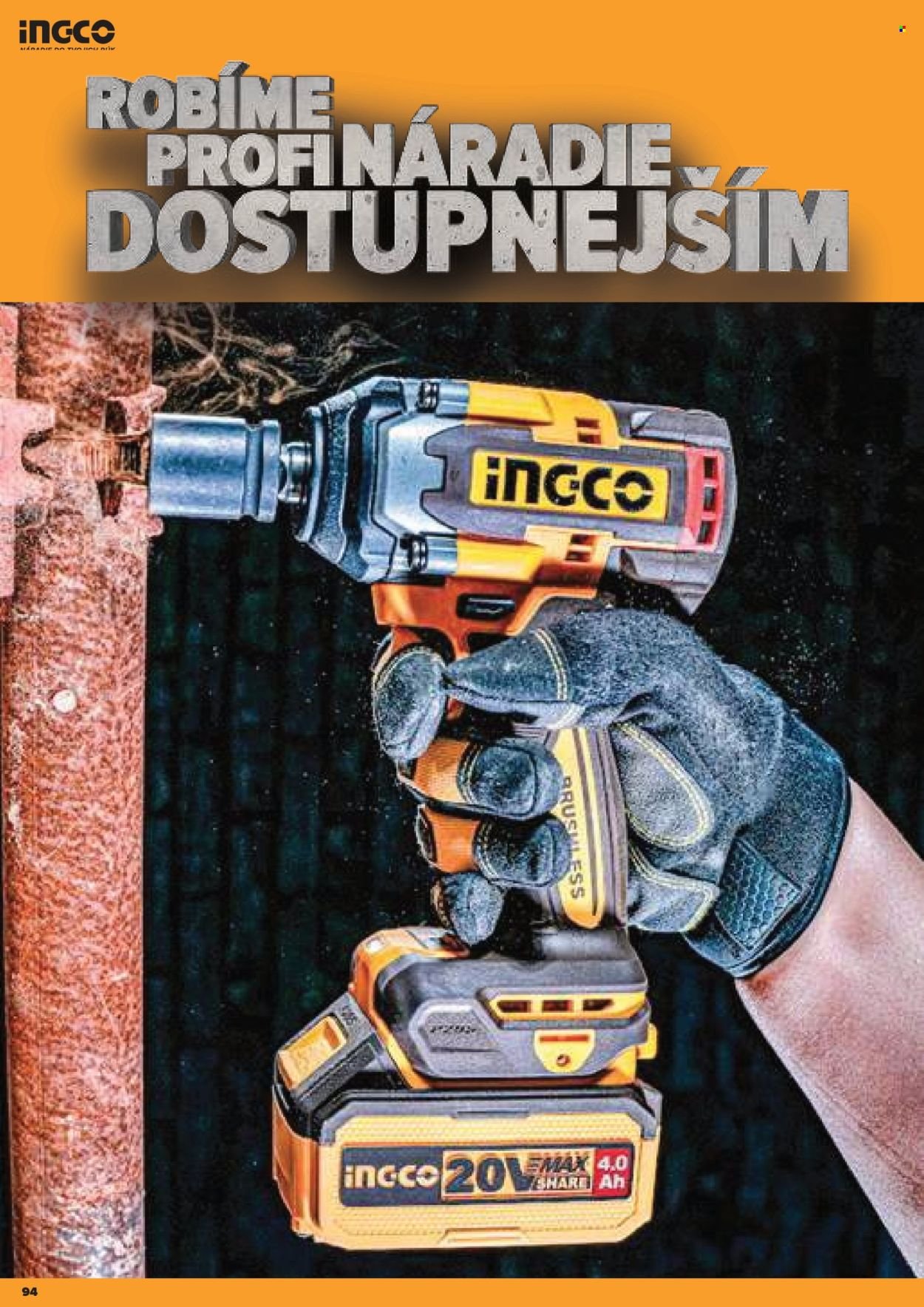 KINEKUS leták - Katalóg INGCO 2025 (2025-10-28) | 94