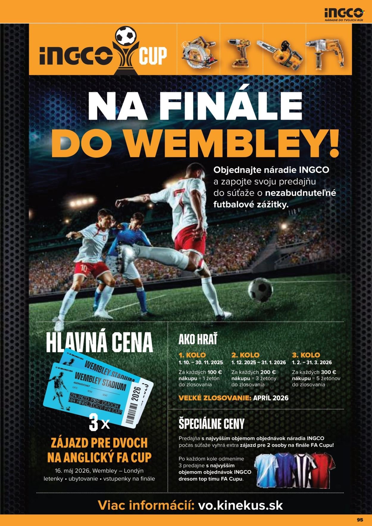 KINEKUS leták - Katalóg INGCO 2025 (2025-10-28) | 95