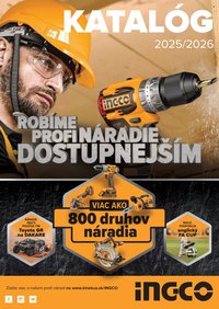 KINEKUS leták - Katalóg INGCO 2025 (2025-10-28)