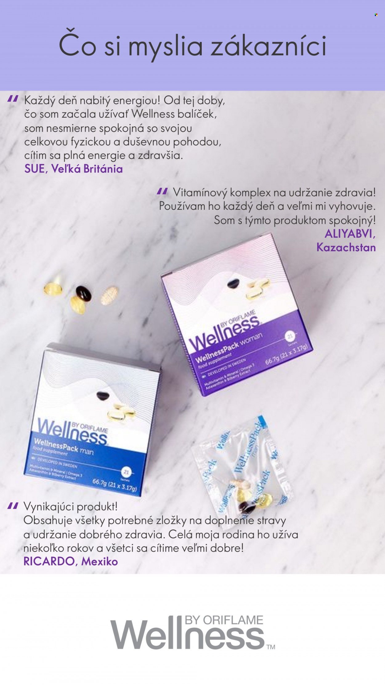 ORIFLAME leták - Wellness balíček (2023-01-22) | 16
