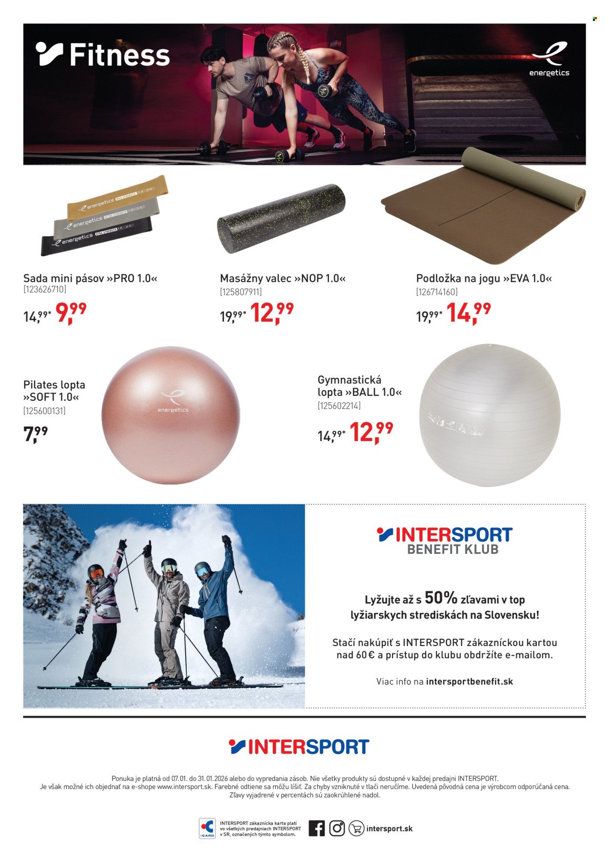INTERSPORT leták - Od stredy 7.1.2026 (2026-01-07 - 2026-01-31) | 6
