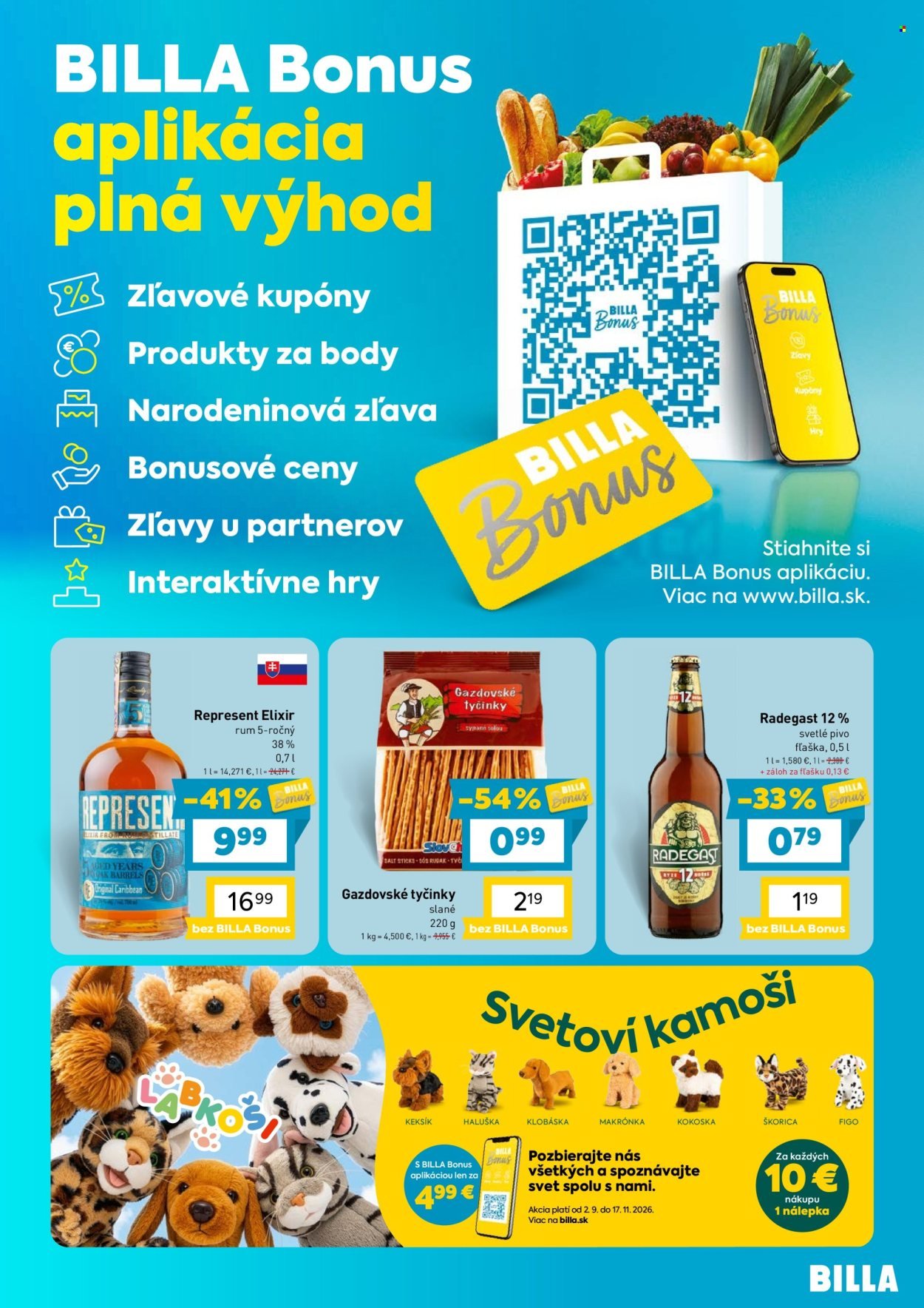 BILLA leták - Znovuotvorenie Bratislava Nové Mesto