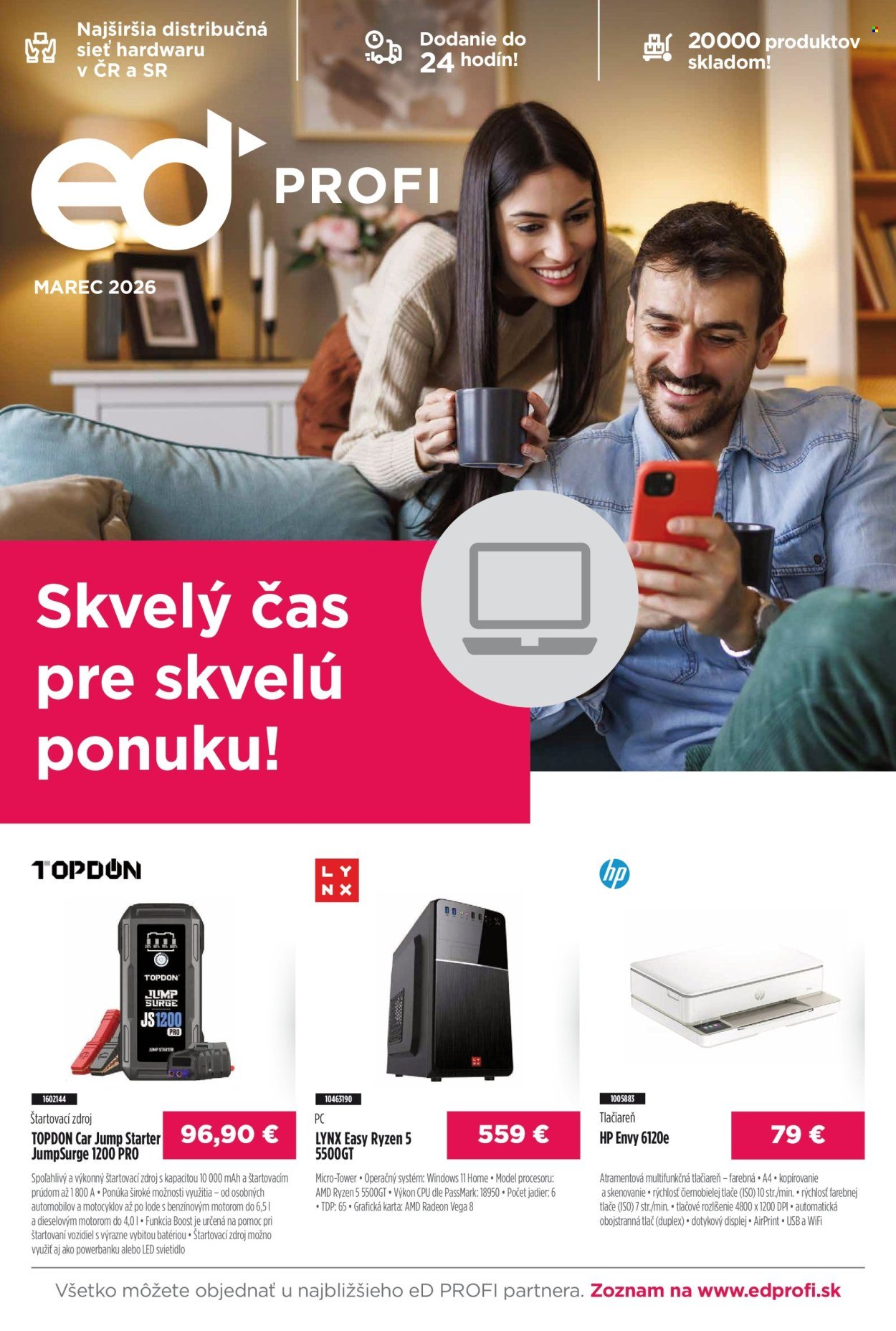 ED PROFI leták - Od nedele 1.3.2026 (2026-03-01 - 2026-03-31) | 1