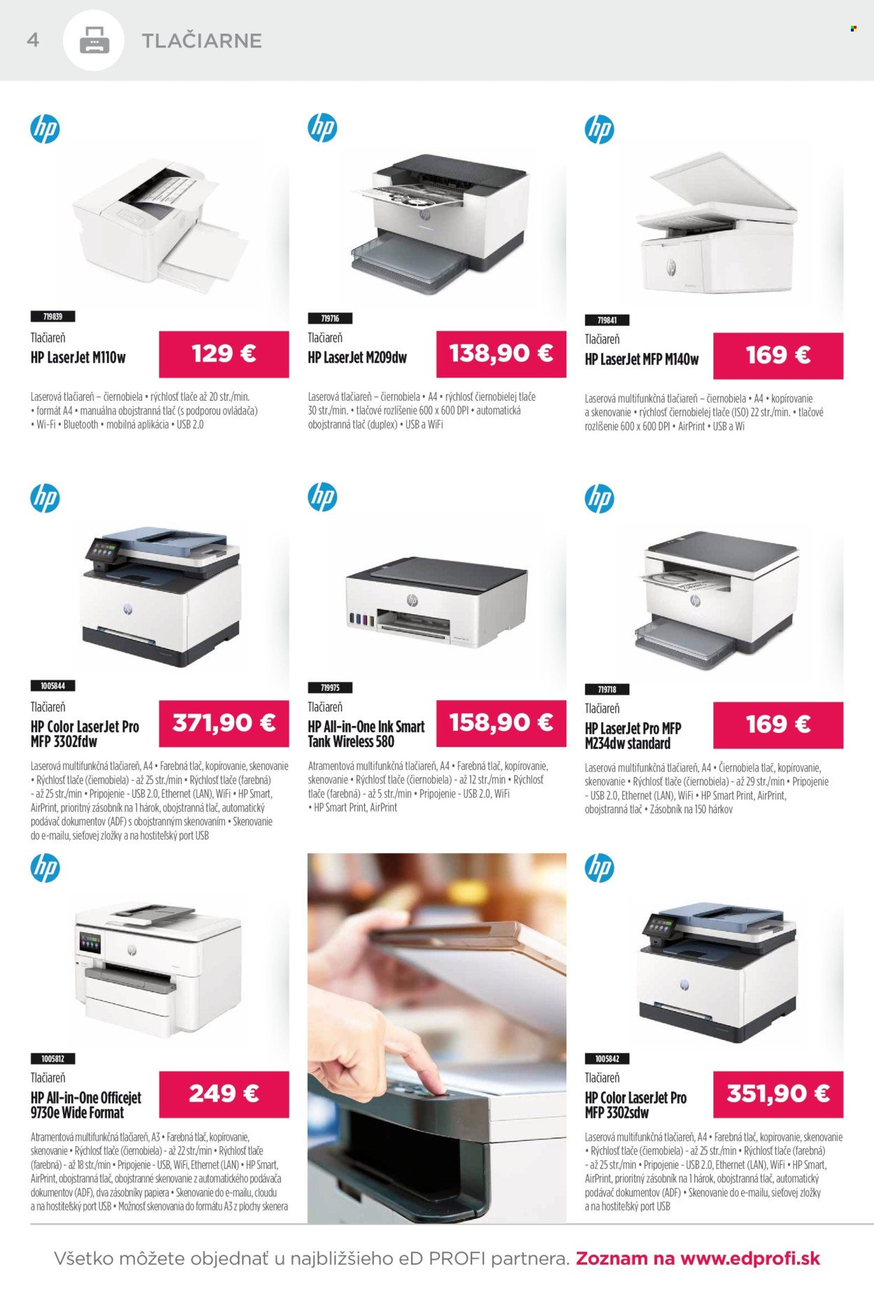 ED PROFI leták - Od nedele 1.3.2026 (2026-03-01 - 2026-03-31) | 4