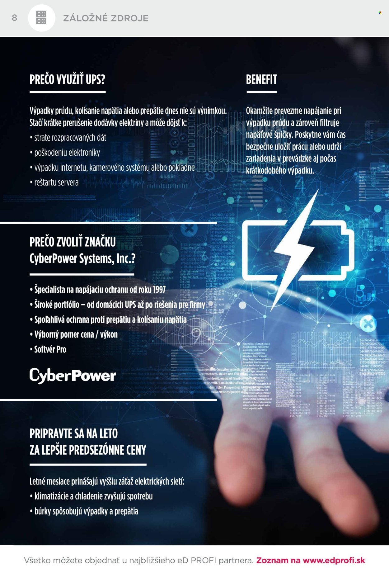 ED PROFI leták - Od nedele 1.3.2026 (2026-03-01 - 2026-03-31) | 8