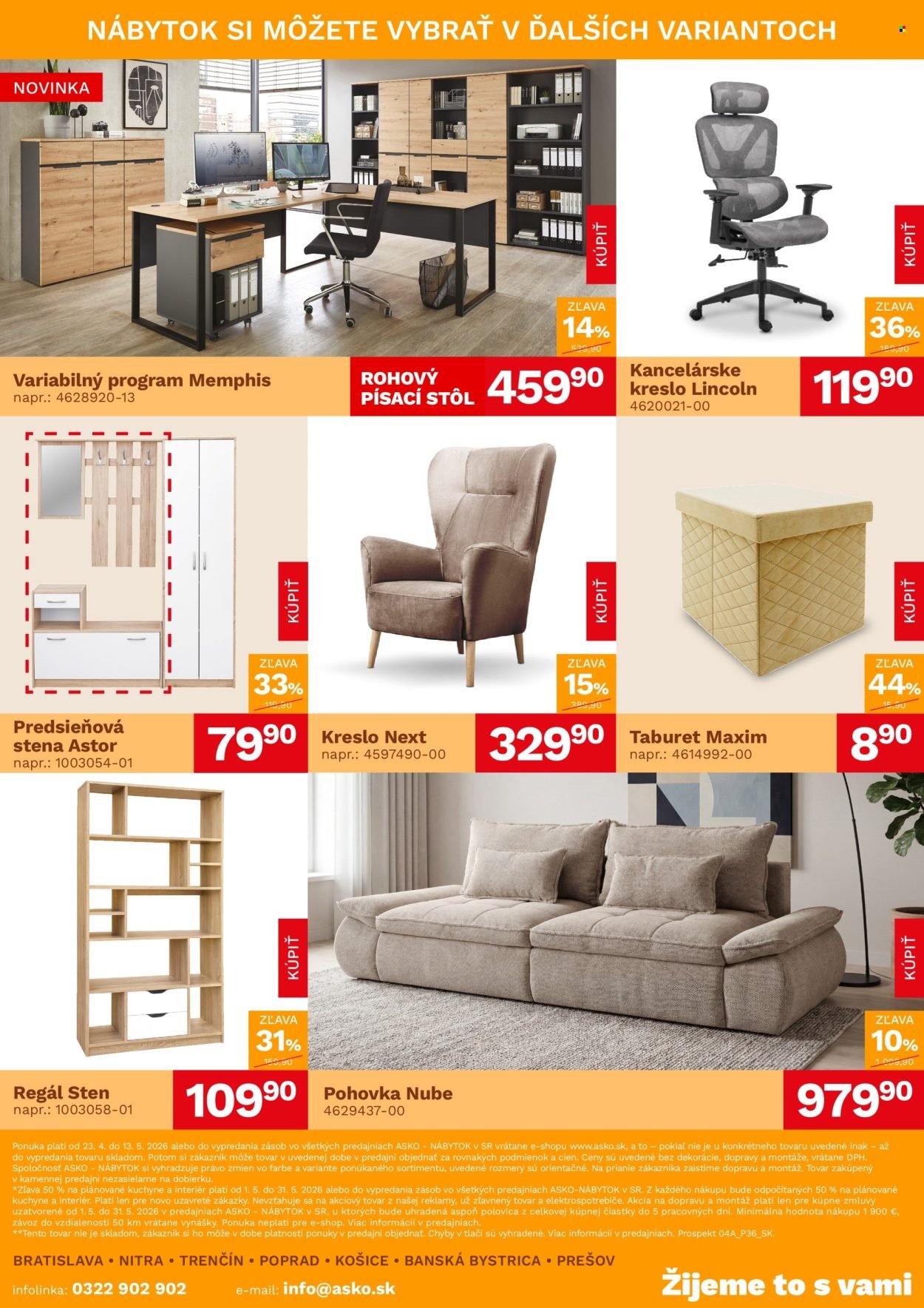 ASKO NÁBYTOK leták - Akčná ponuka (2026-04-23 - 2026-05-13) | 4