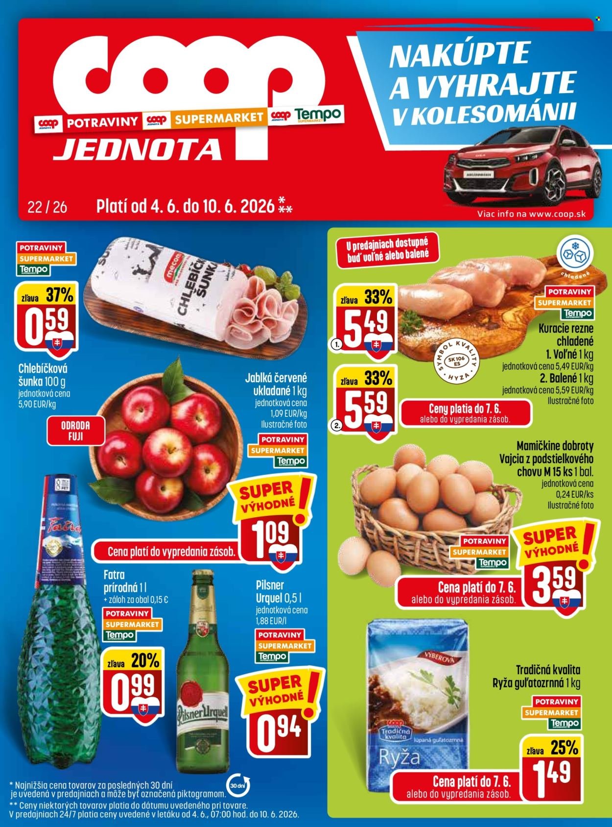 COOP JEDNOTA leták - Od štvrtka 4.6.2026