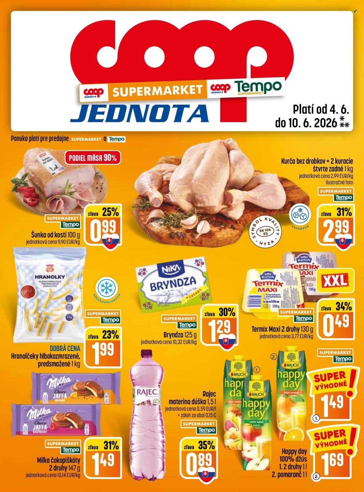 COOP JEDNOTA leták - Od štvrtka 4.6.2026