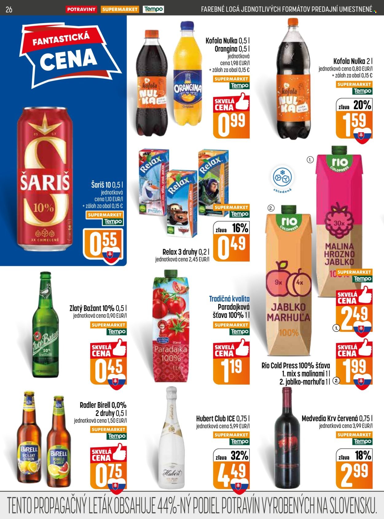 COOP JEDNOTA leták - Od štvrtka 4.6.2026