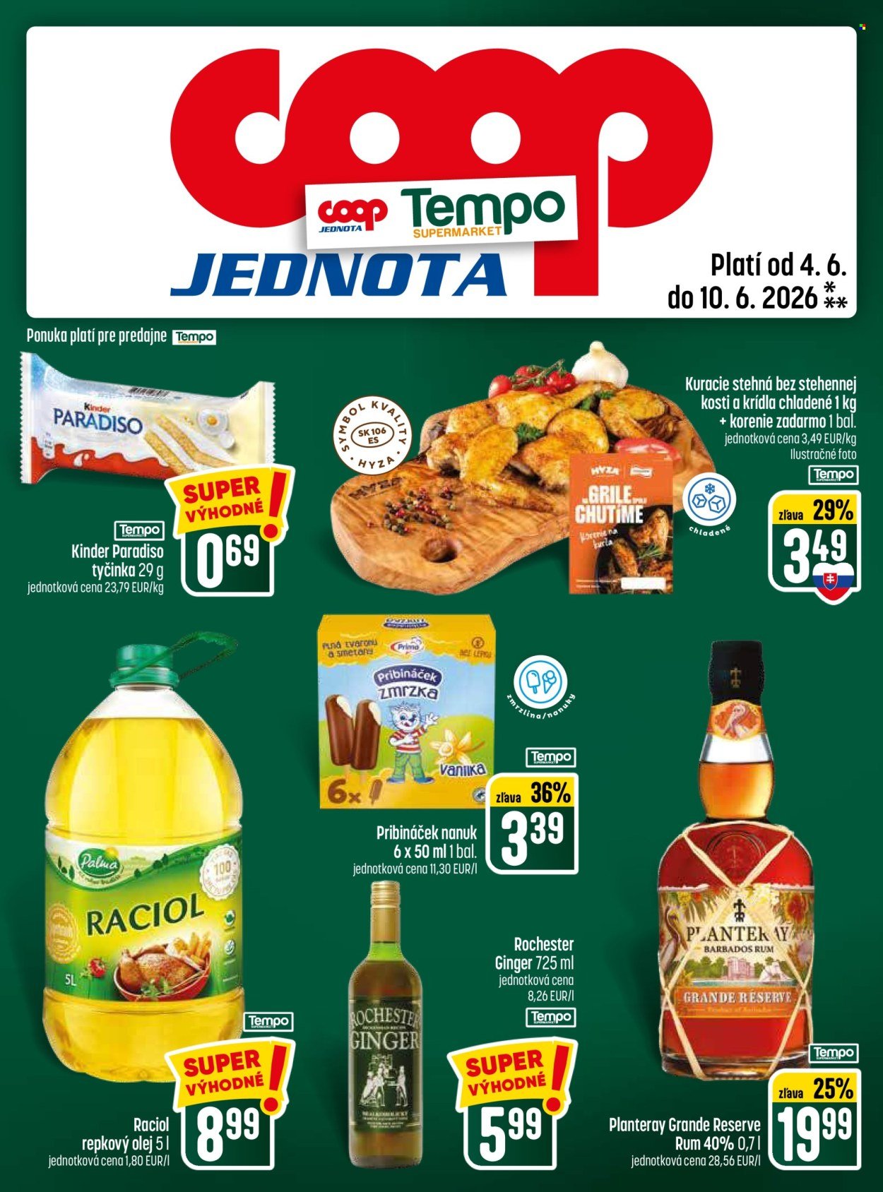 COOP JEDNOTA leták - Od štvrtka 4.6.2026