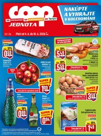 COOP JEDNOTA leták - Od štvrtka 4.6.2026