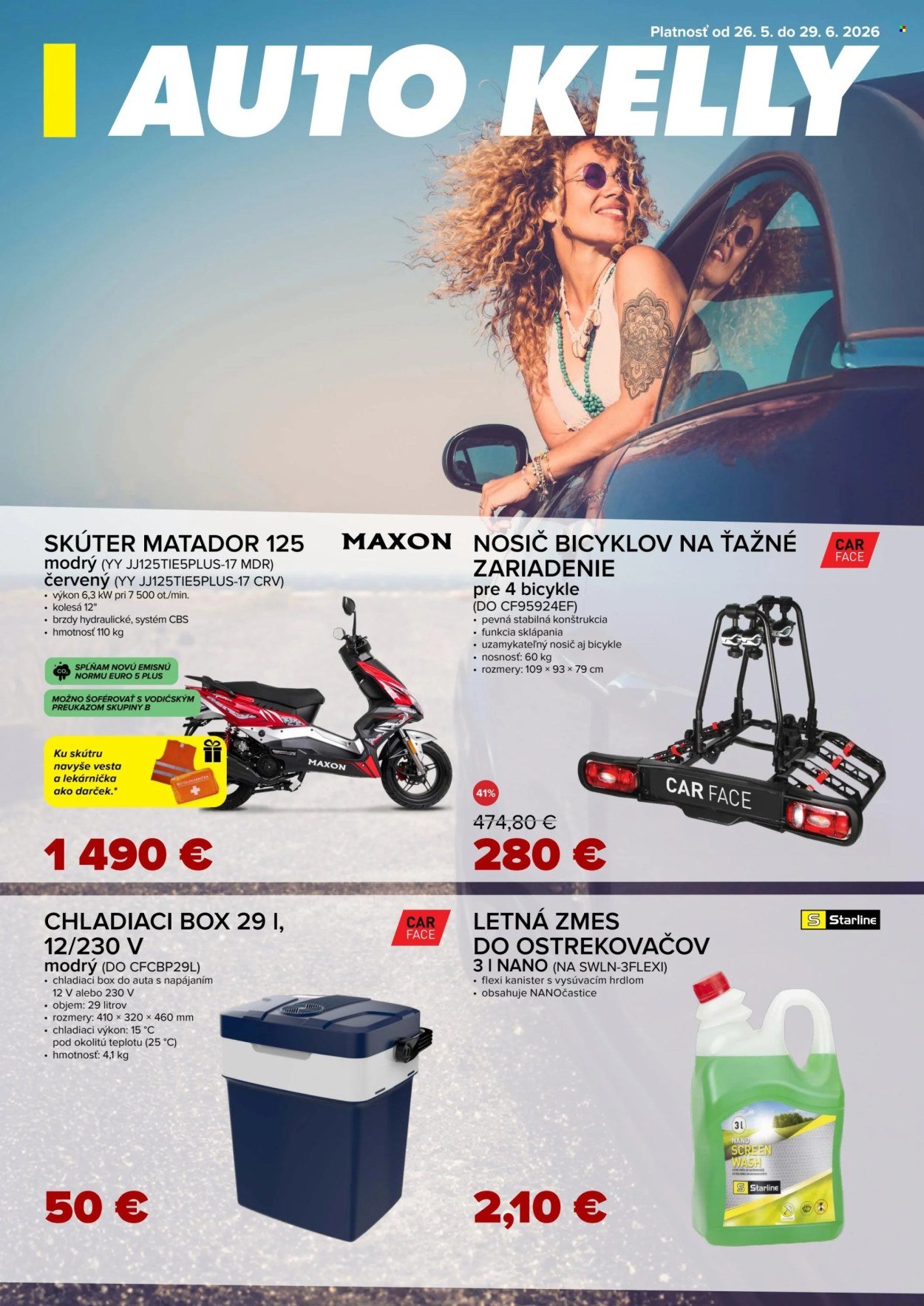 AUTO KELLY leták - Aktualny letak 6/2026 (2026-05-26 - 2026-06-29) | 1