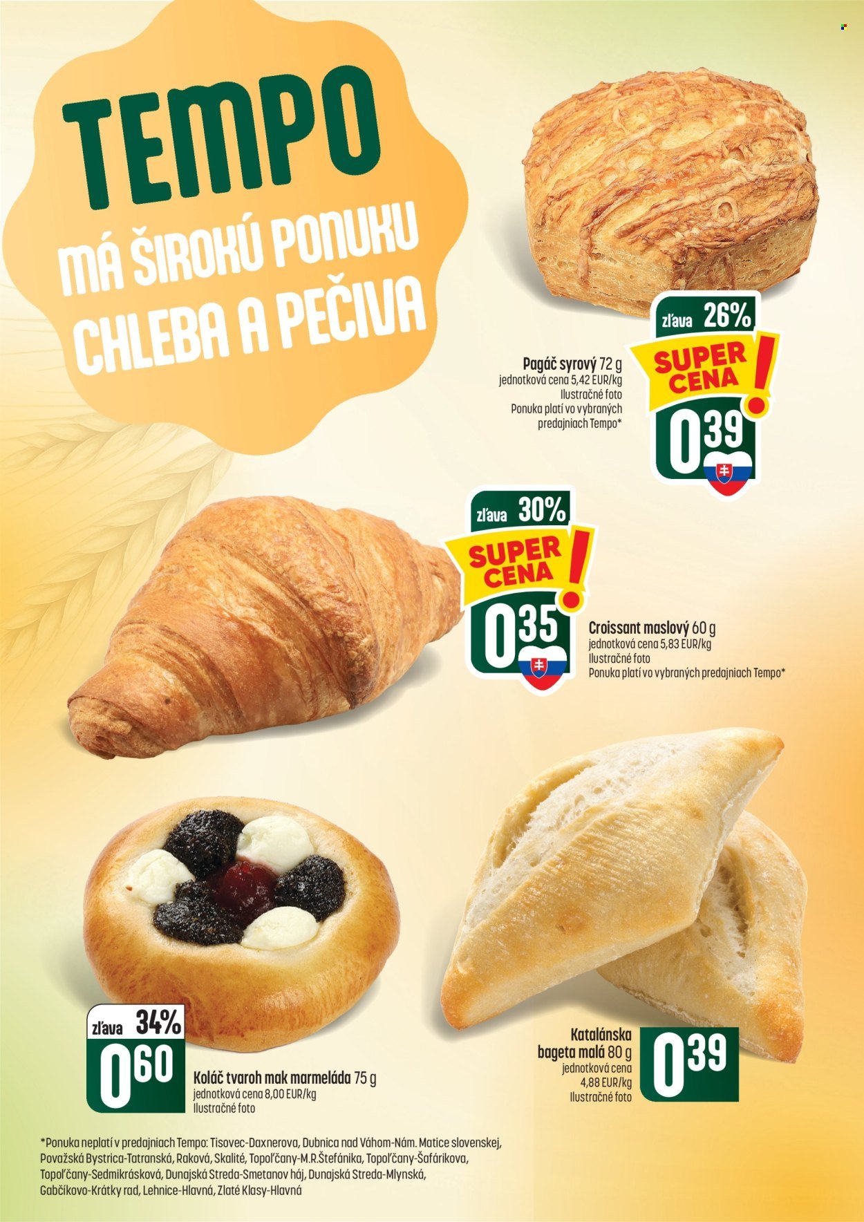 COOP JEDNOTA leták - Od štvrtka 1.10.2026