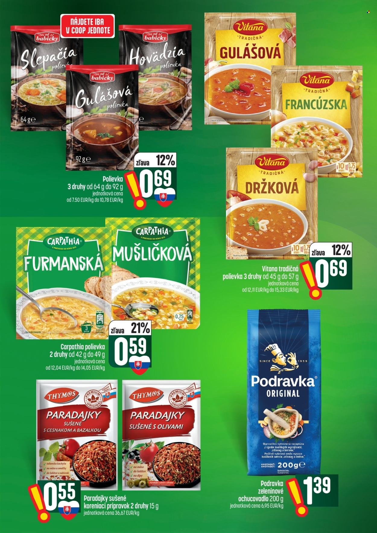 COOP JEDNOTA leták - Od štvrtka 1.10.2026