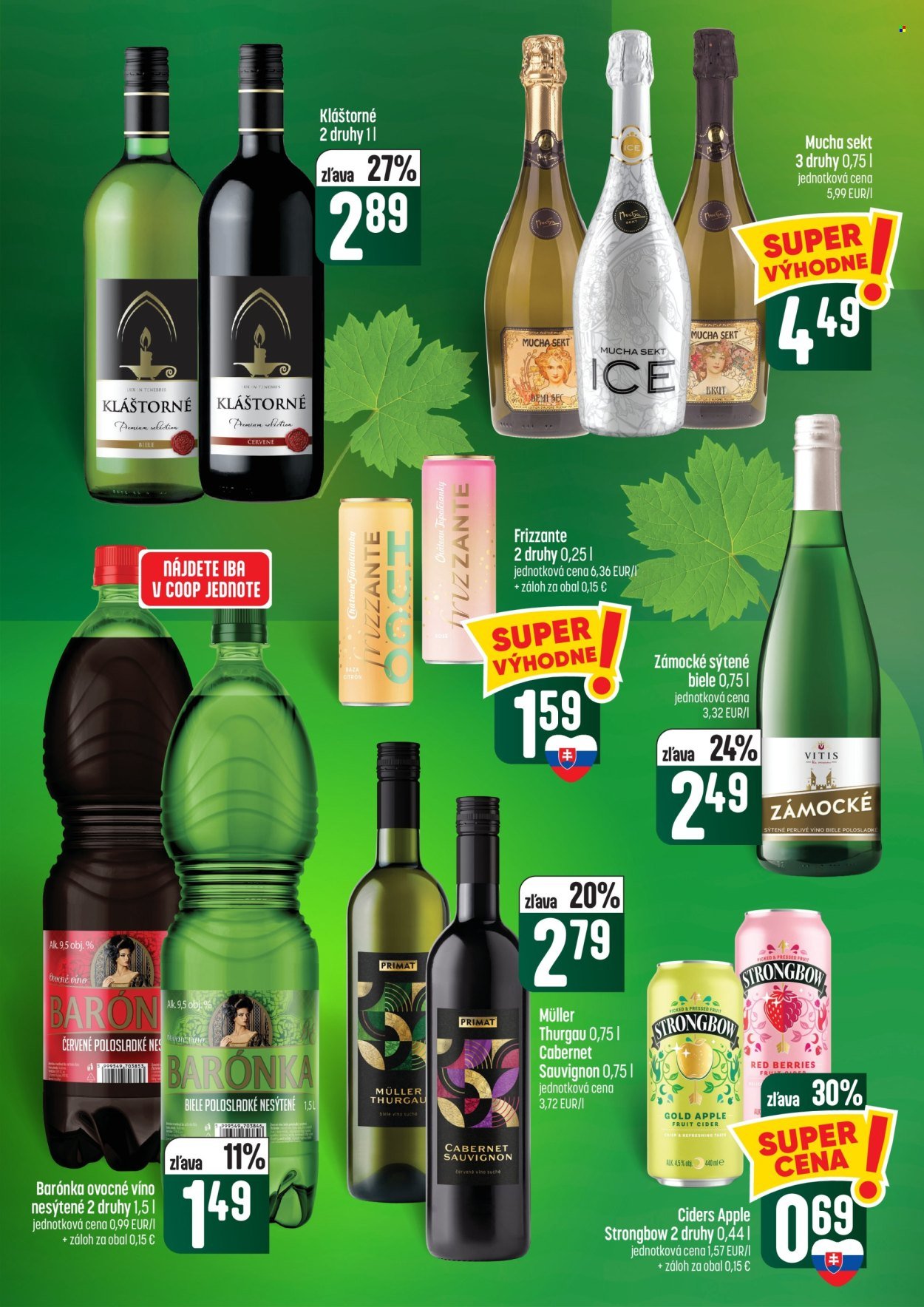 COOP JEDNOTA leták - Od štvrtka 1.10.2026