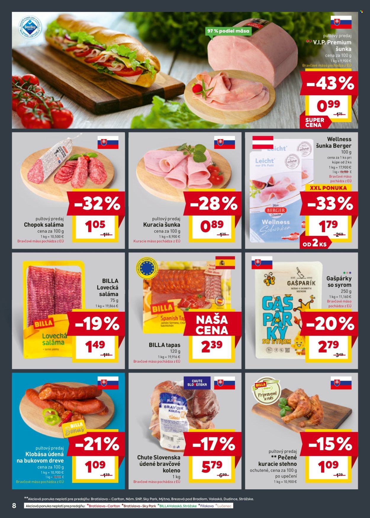 BILLA leták - Od stredy 25.2.2026 (2026-02-25 - 2026-03-03) | 8