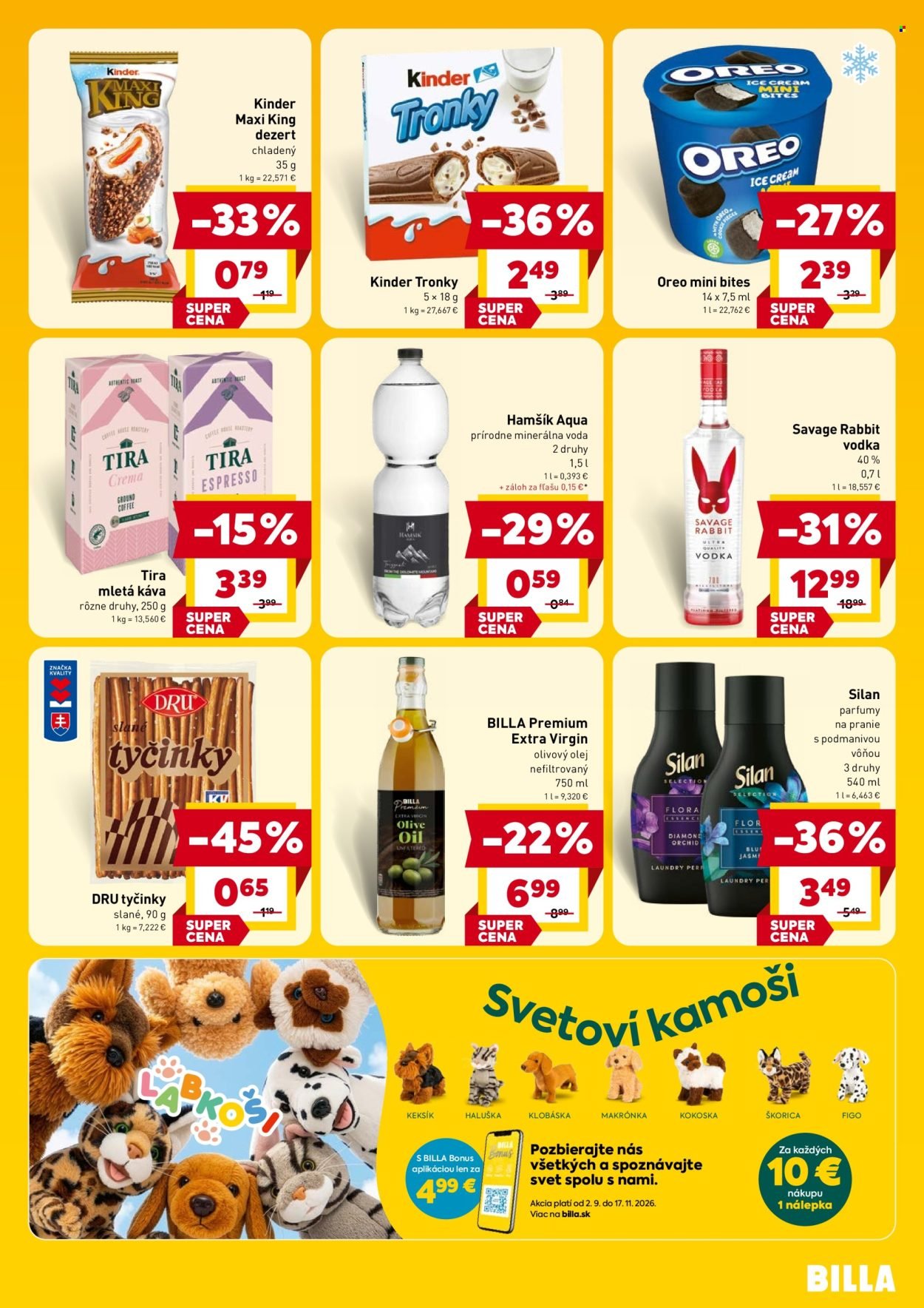 BILLA leták - Prémiové predajne