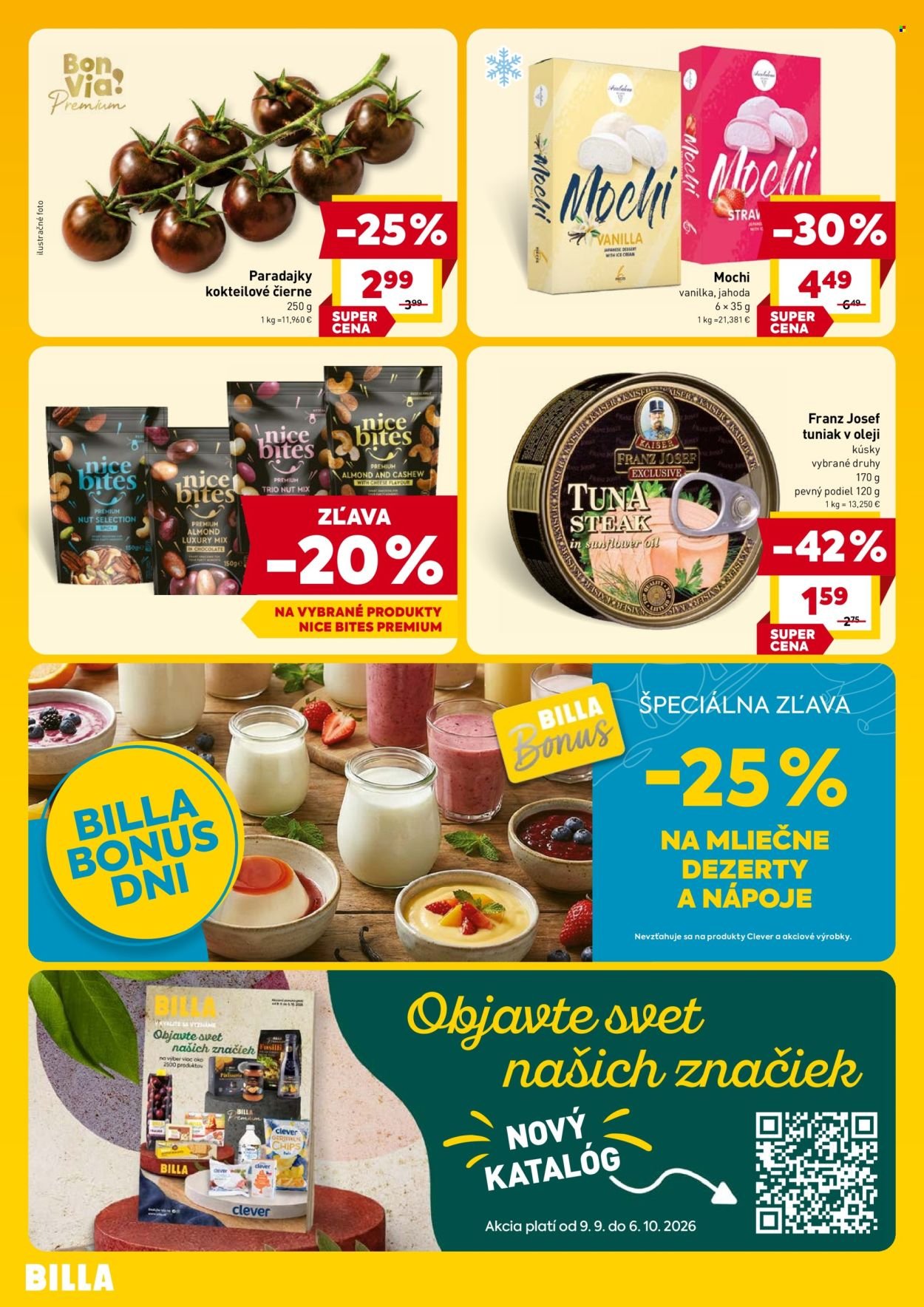 BILLA leták - Prémiové predajne