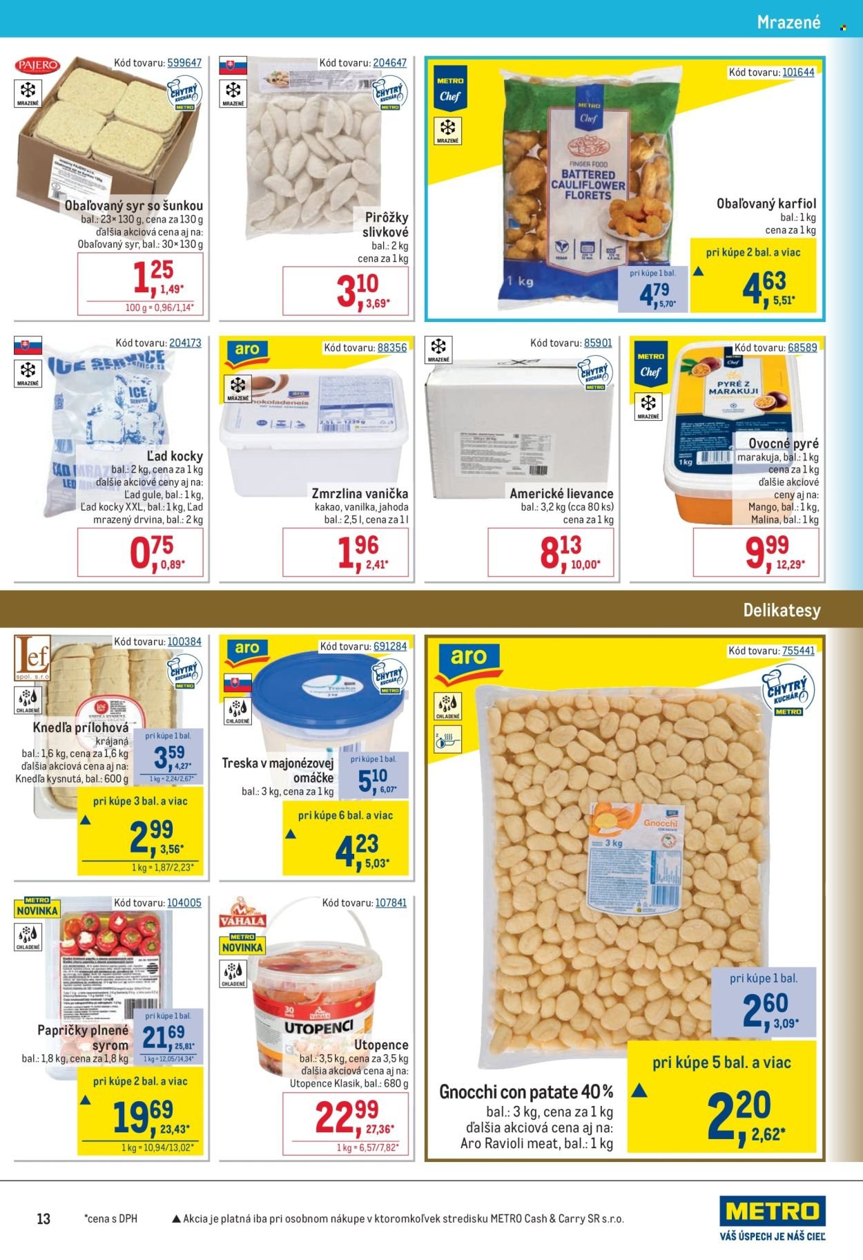 METRO leták - Gastronómia (2026-04-22 - 2026-05-19) | 13