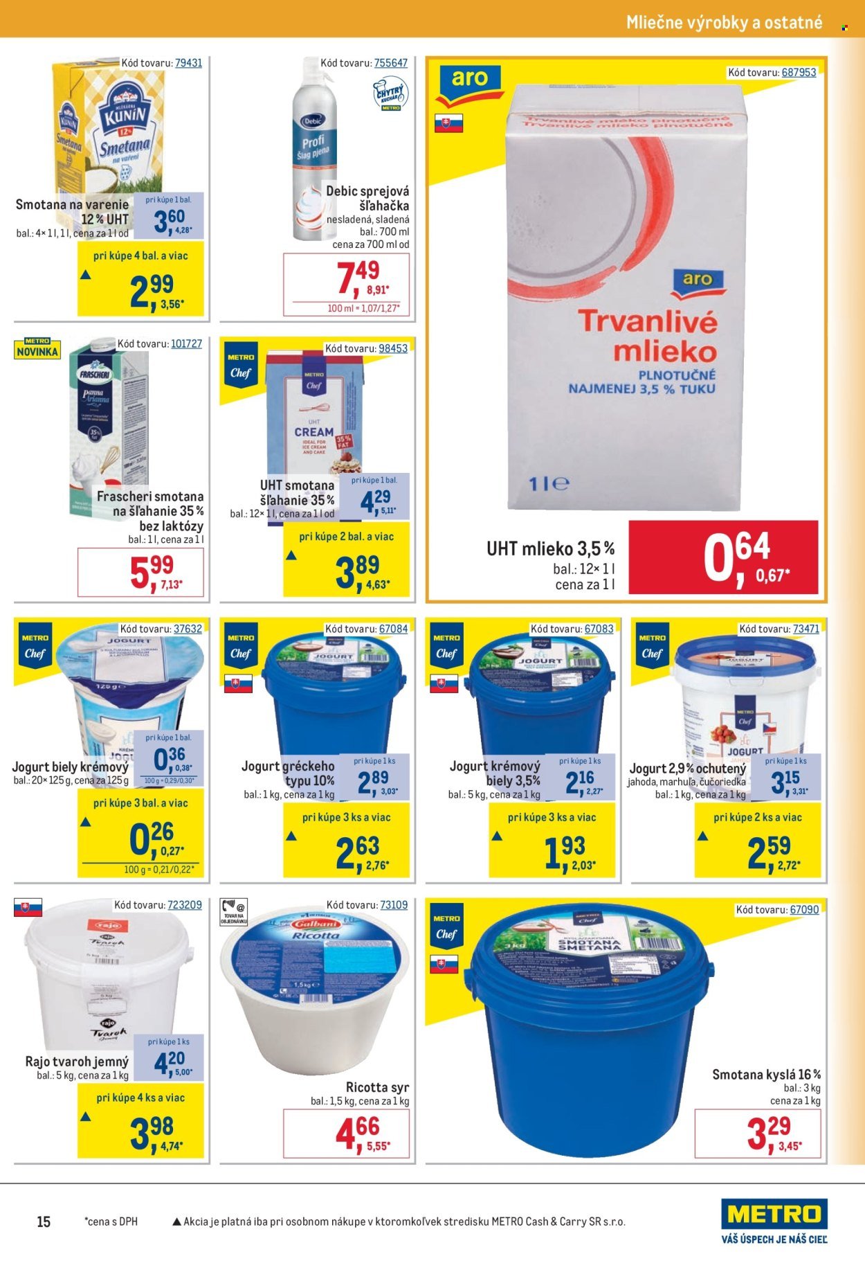 METRO leták - Gastronómia (2026-04-22 - 2026-05-19) | 15