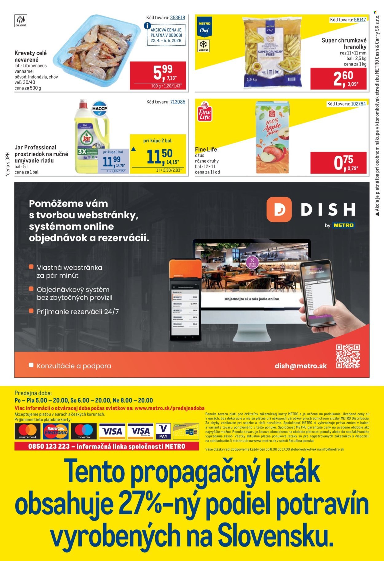 METRO leták - Gastronómia (2026-04-22 - 2026-05-19) | 32