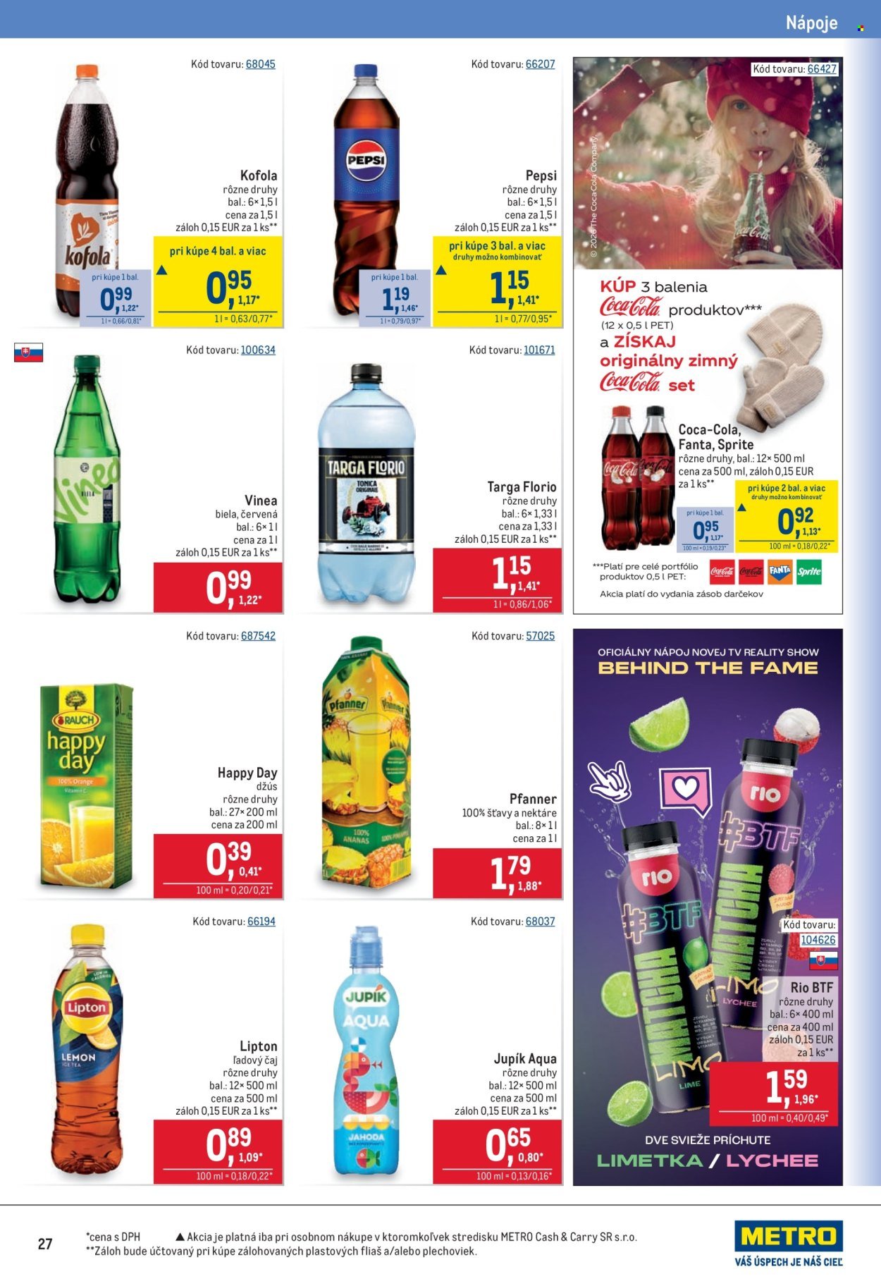 METRO leták - Maloobchod (2026-01-14 - 2026-01-27) | 27