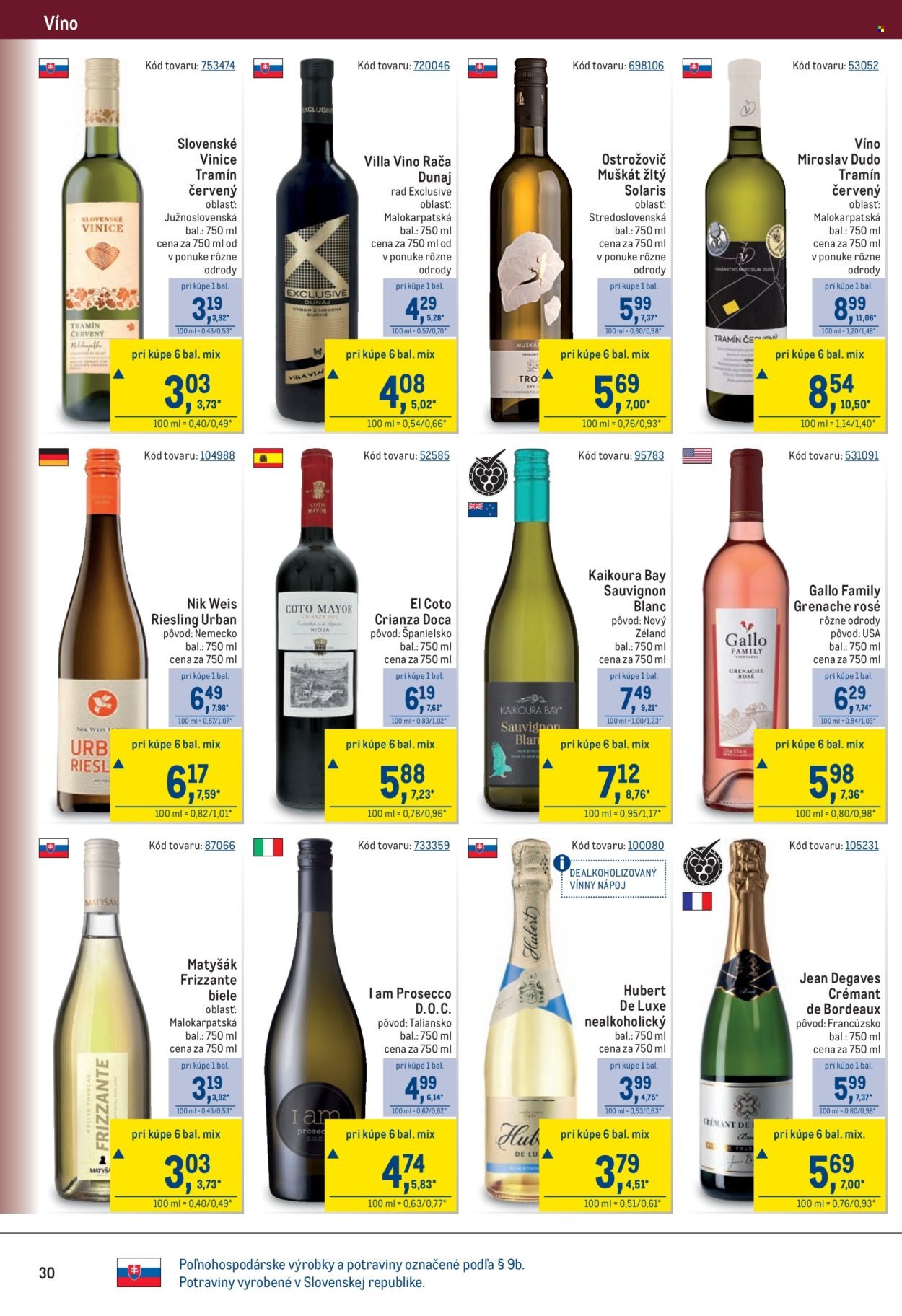 METRO leták - Maloobchod (2026-01-14 - 2026-01-27) | 30