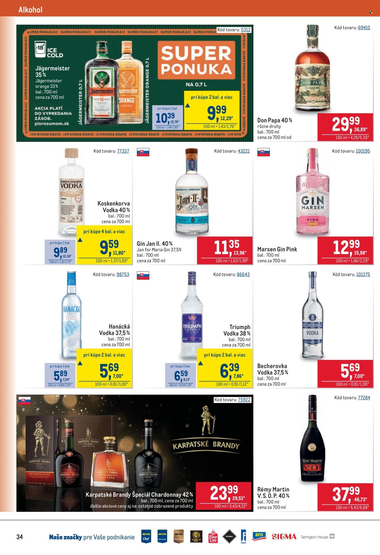 METRO leták - Maloobchod (2026-01-14 - 2026-01-27) | 34