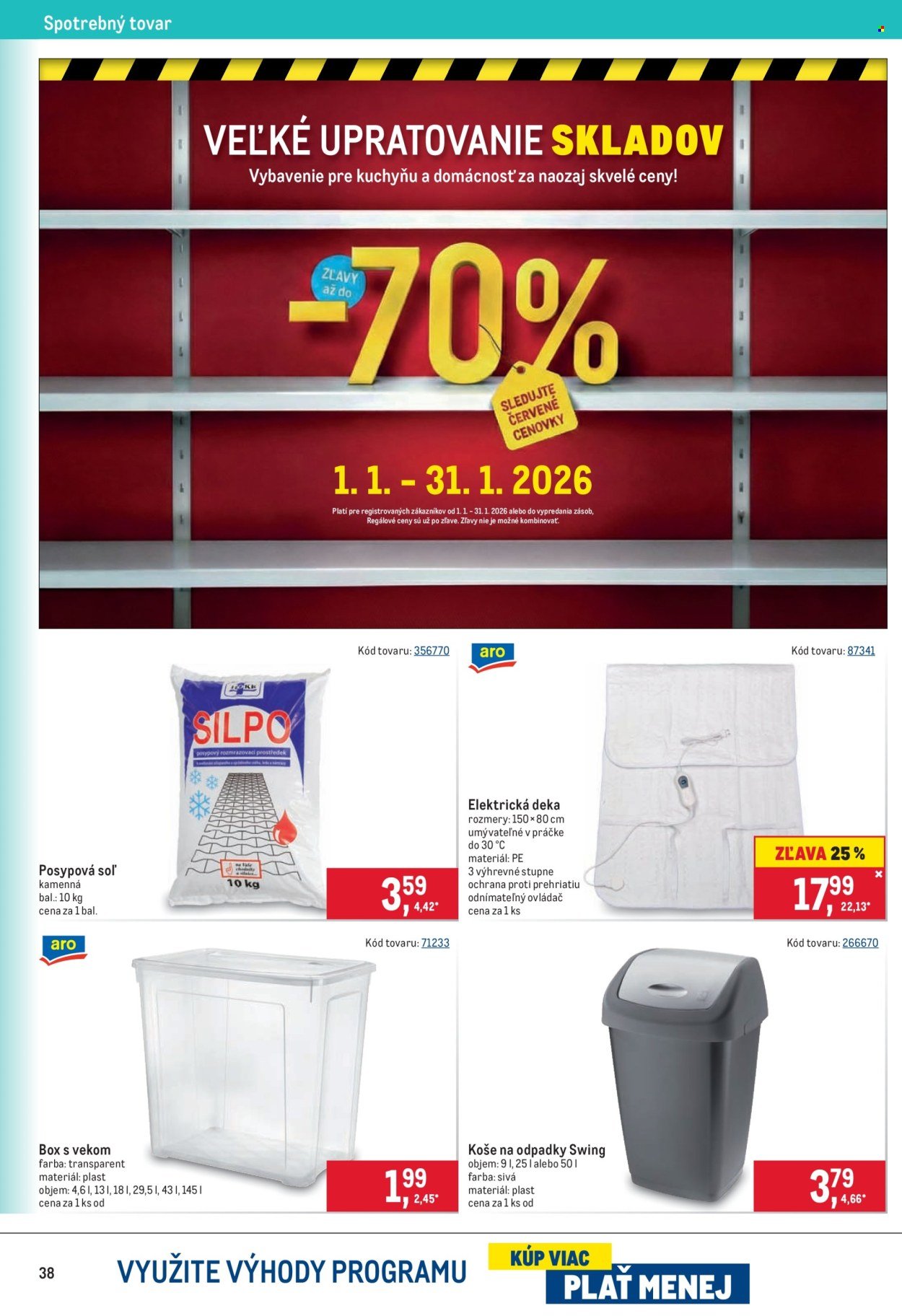 METRO leták - Maloobchod (2026-01-14 - 2026-01-27) | 38