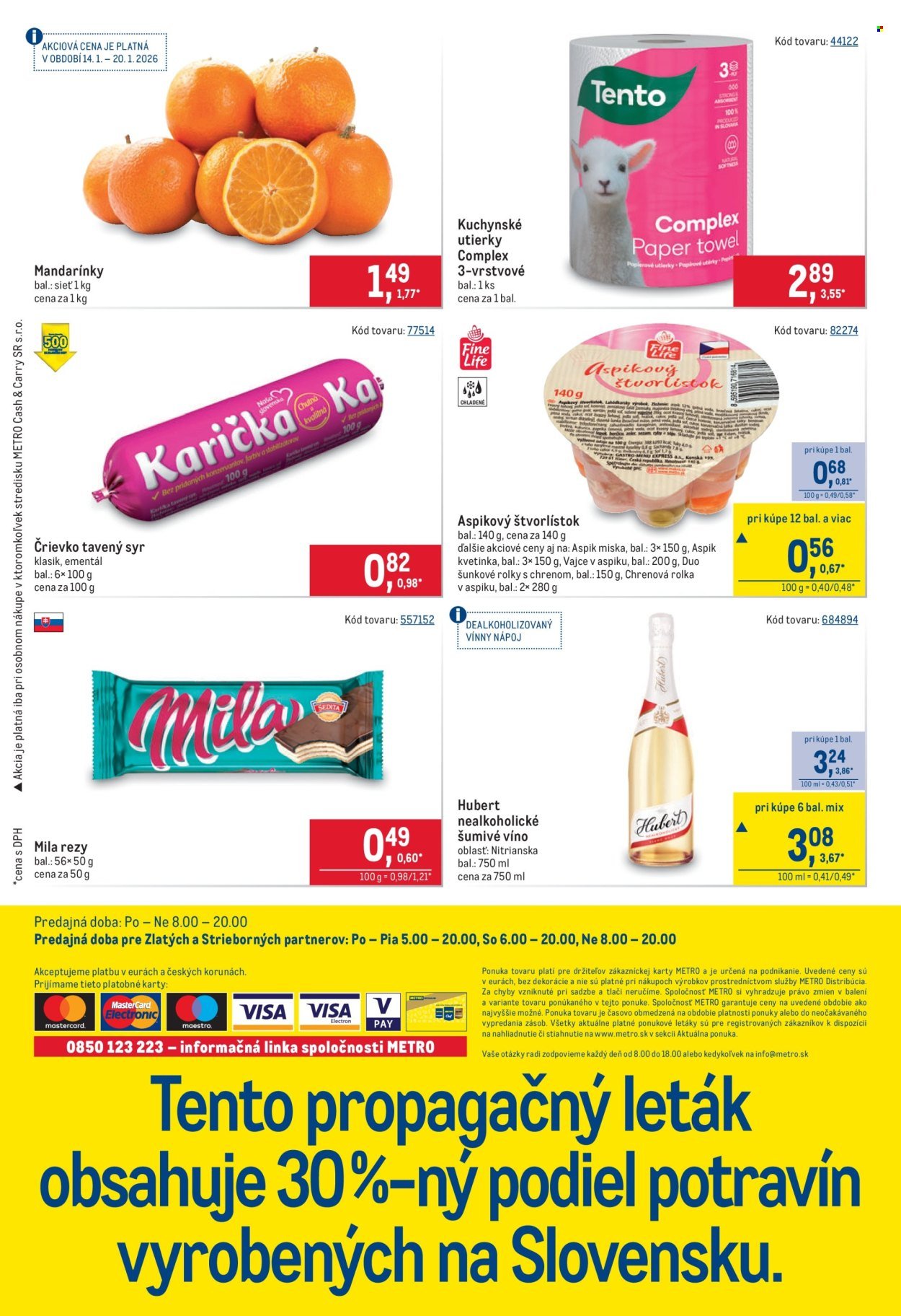 METRO leták - Maloobchod (2026-01-14 - 2026-01-27) | 40