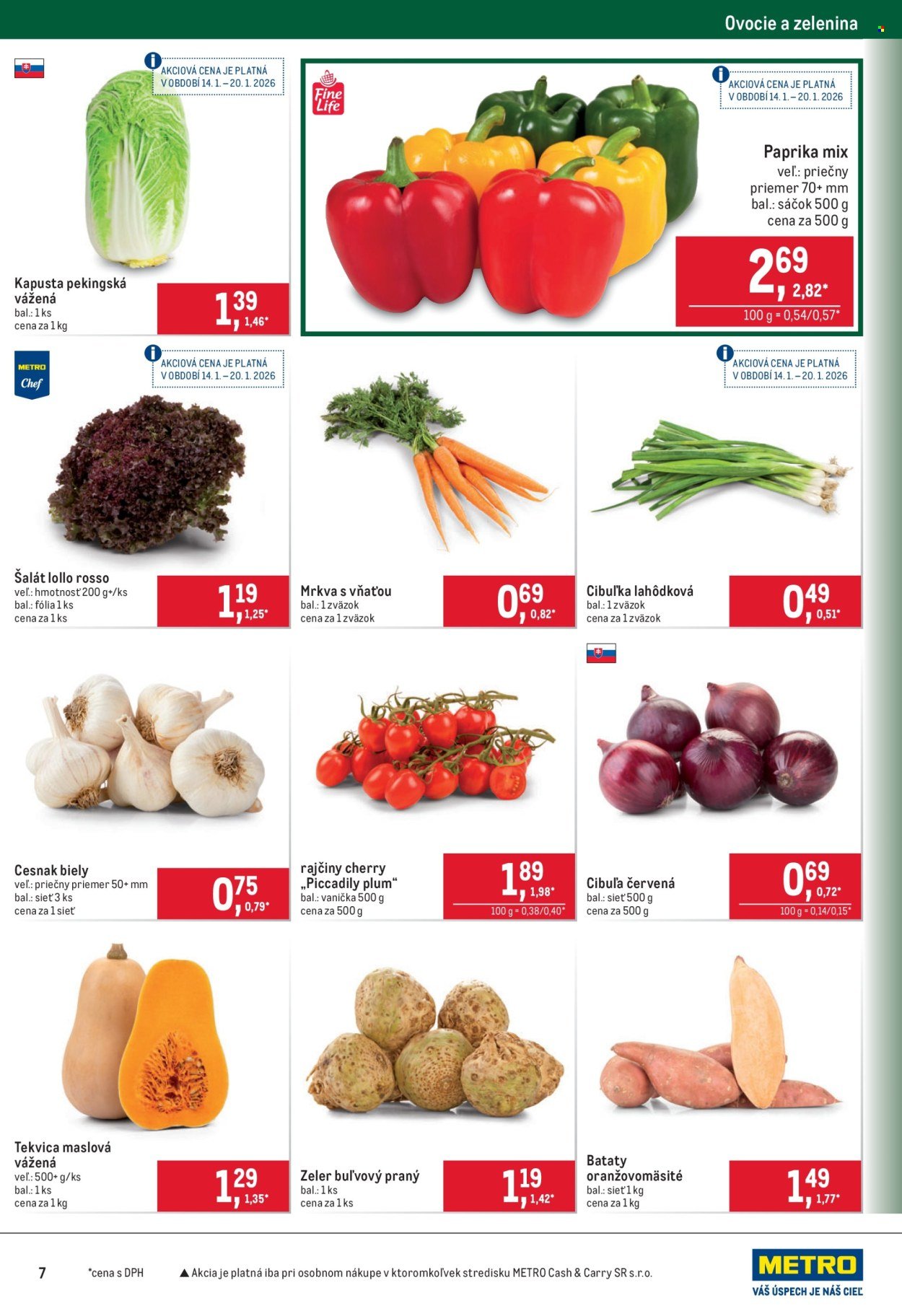METRO leták - Maloobchod (2026-01-14 - 2026-01-27) | 7