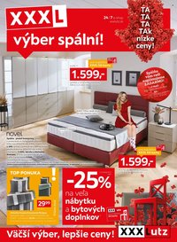XXXLUTZ leták - XXXL výber spální!
