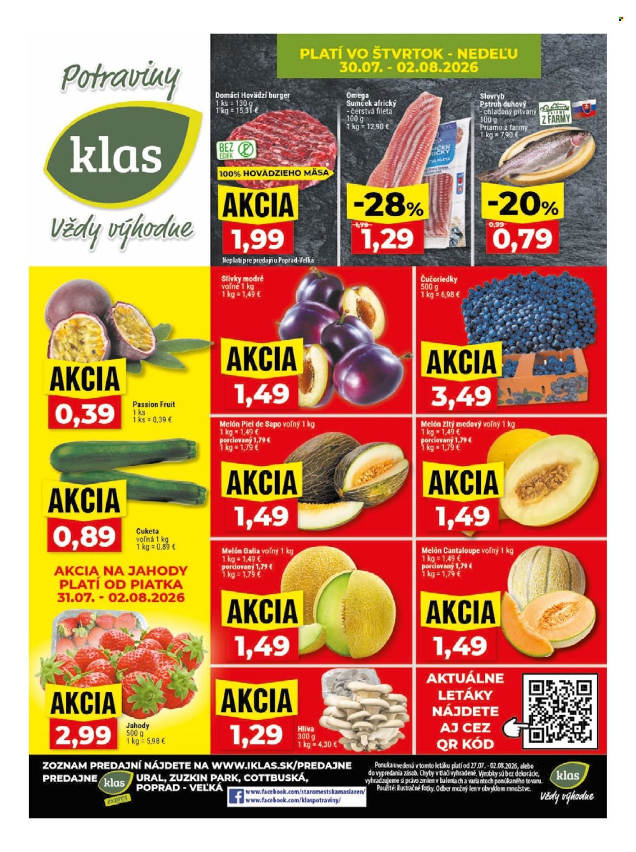 KLAS leták - Od pondelka 27.7.2026