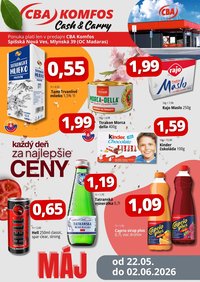 CBA KOMFOS leták - Super ceny Cash&Carry - Spišská Nová Ves