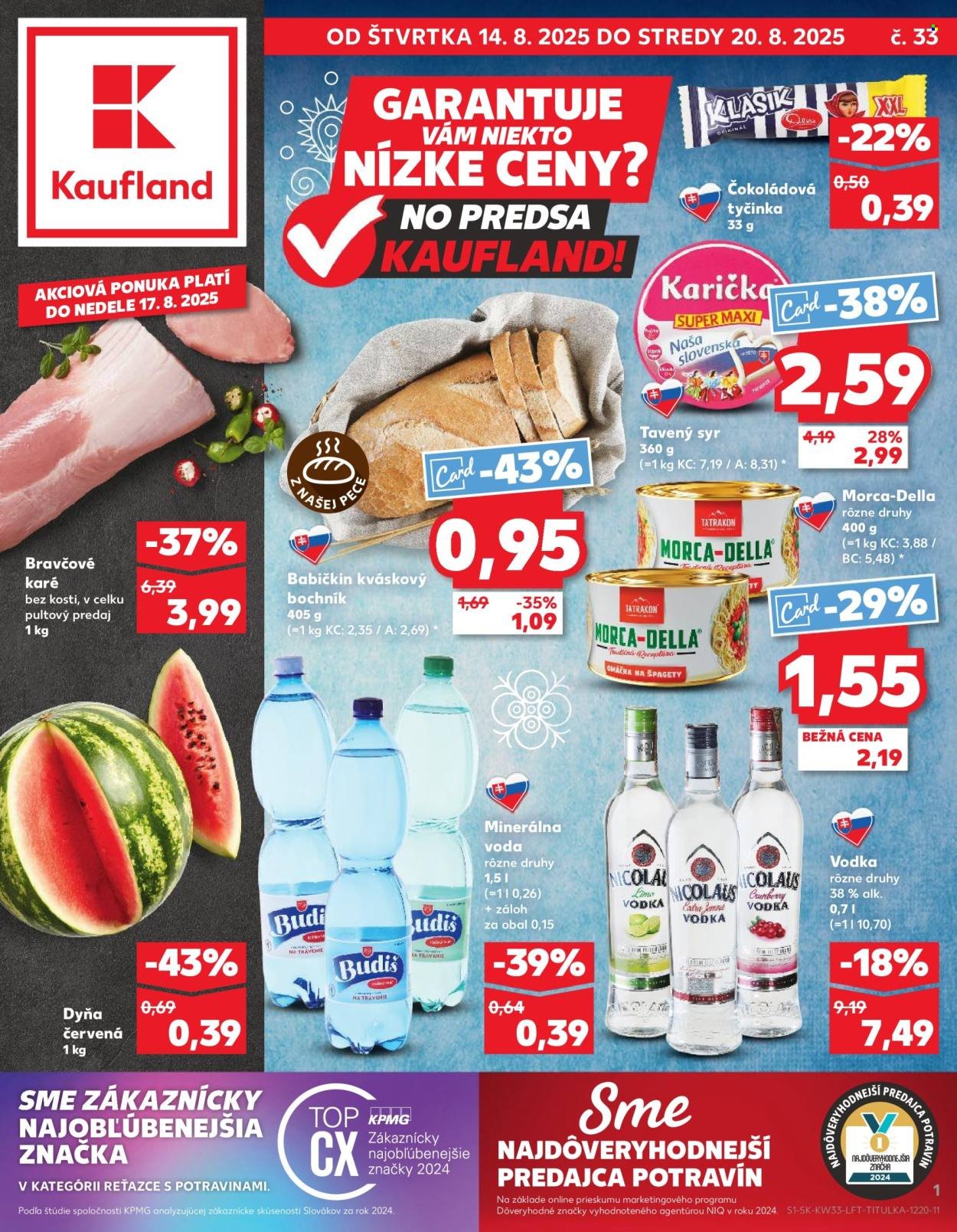 KAUFLAND leták - Od štvrtka 14.8.2025 (2025-08-14 - 2025-08-20) | 1