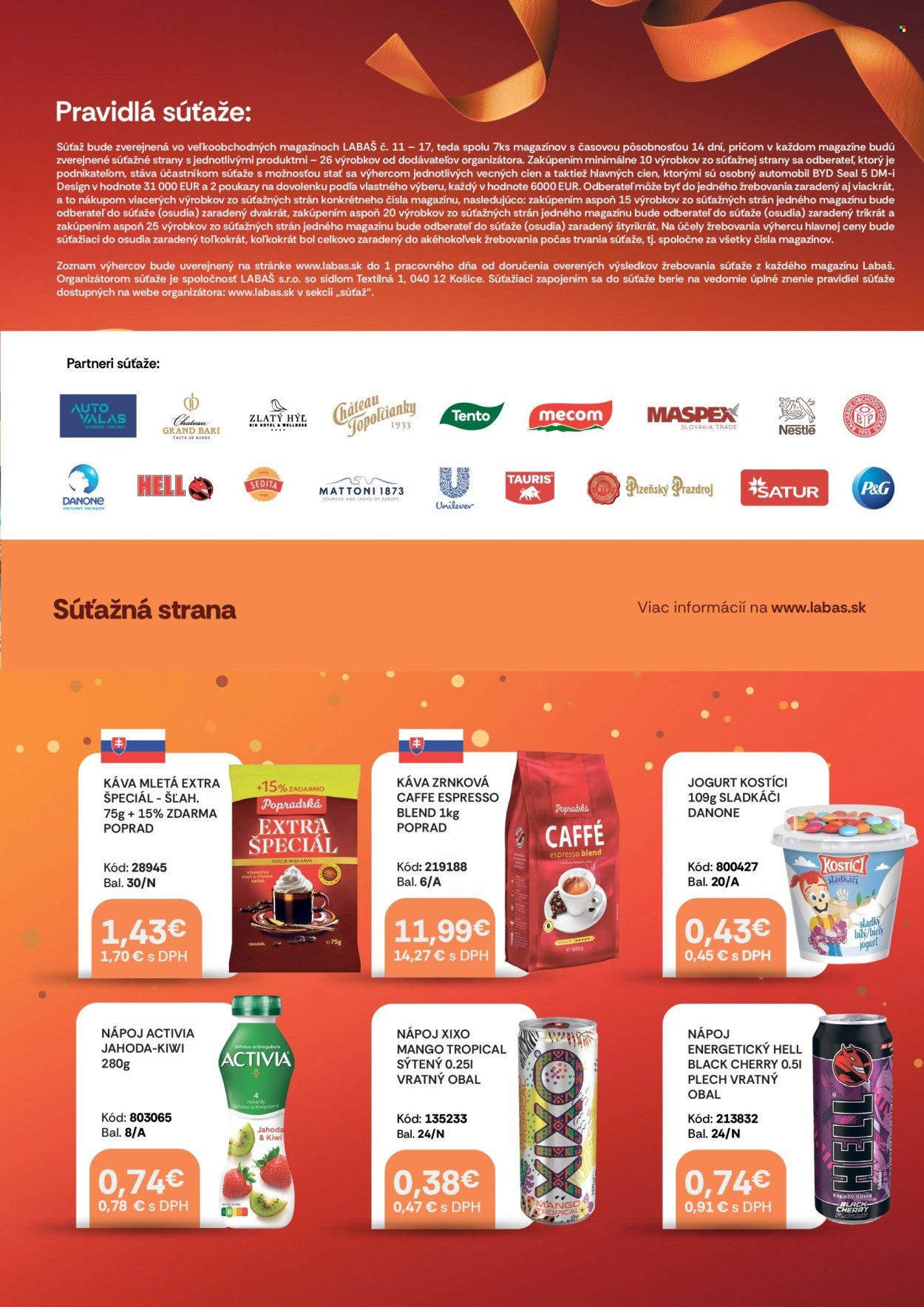 LABAŠ leták - Od piatka 31.7.2026