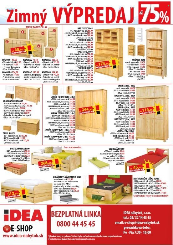 IDEA NÁBYTOK leták - Od štvrtka 15.1.2026 (2026-01-15 - 2026-01-31) | 4