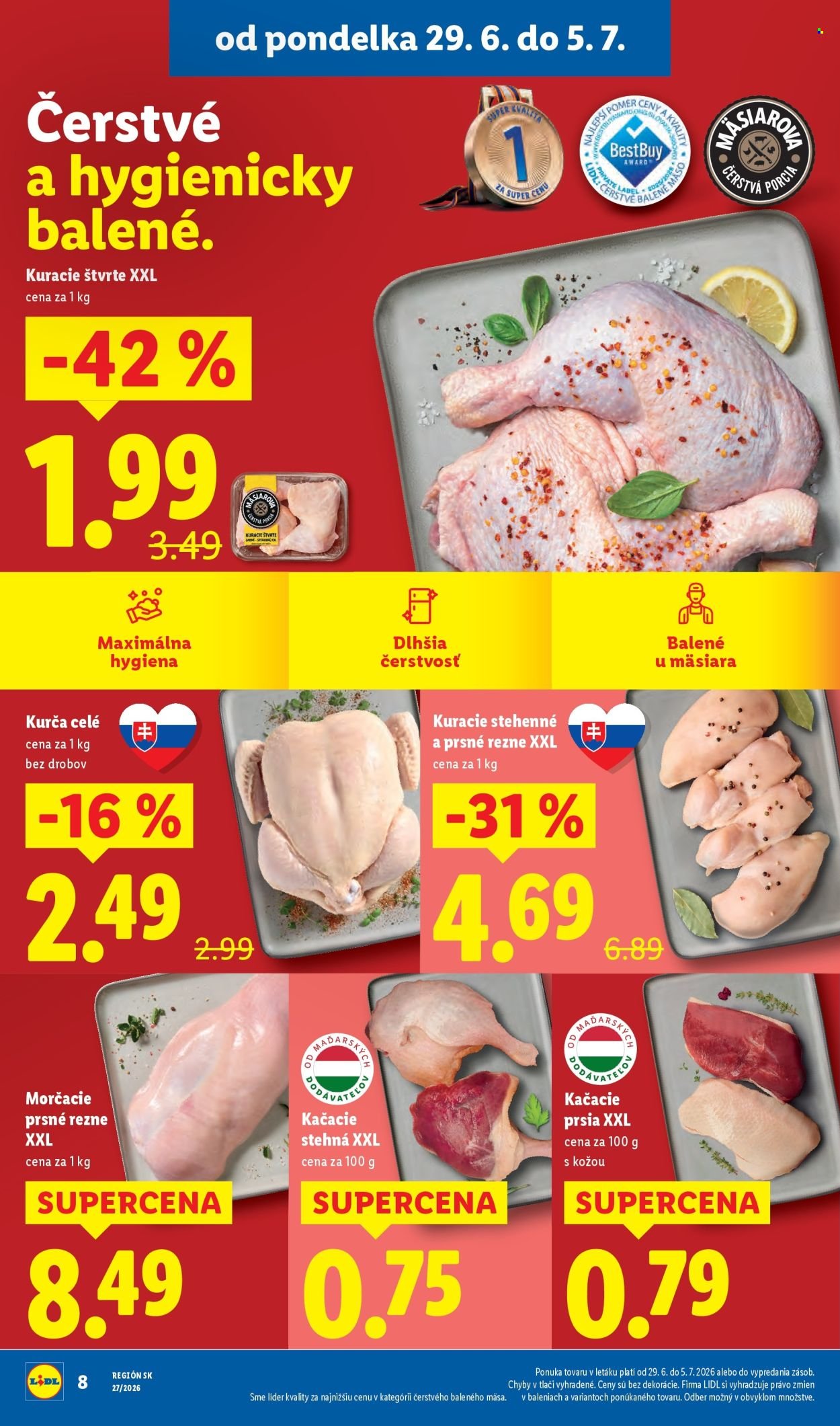 LIDL leták - Od pondelka 29.6.2026