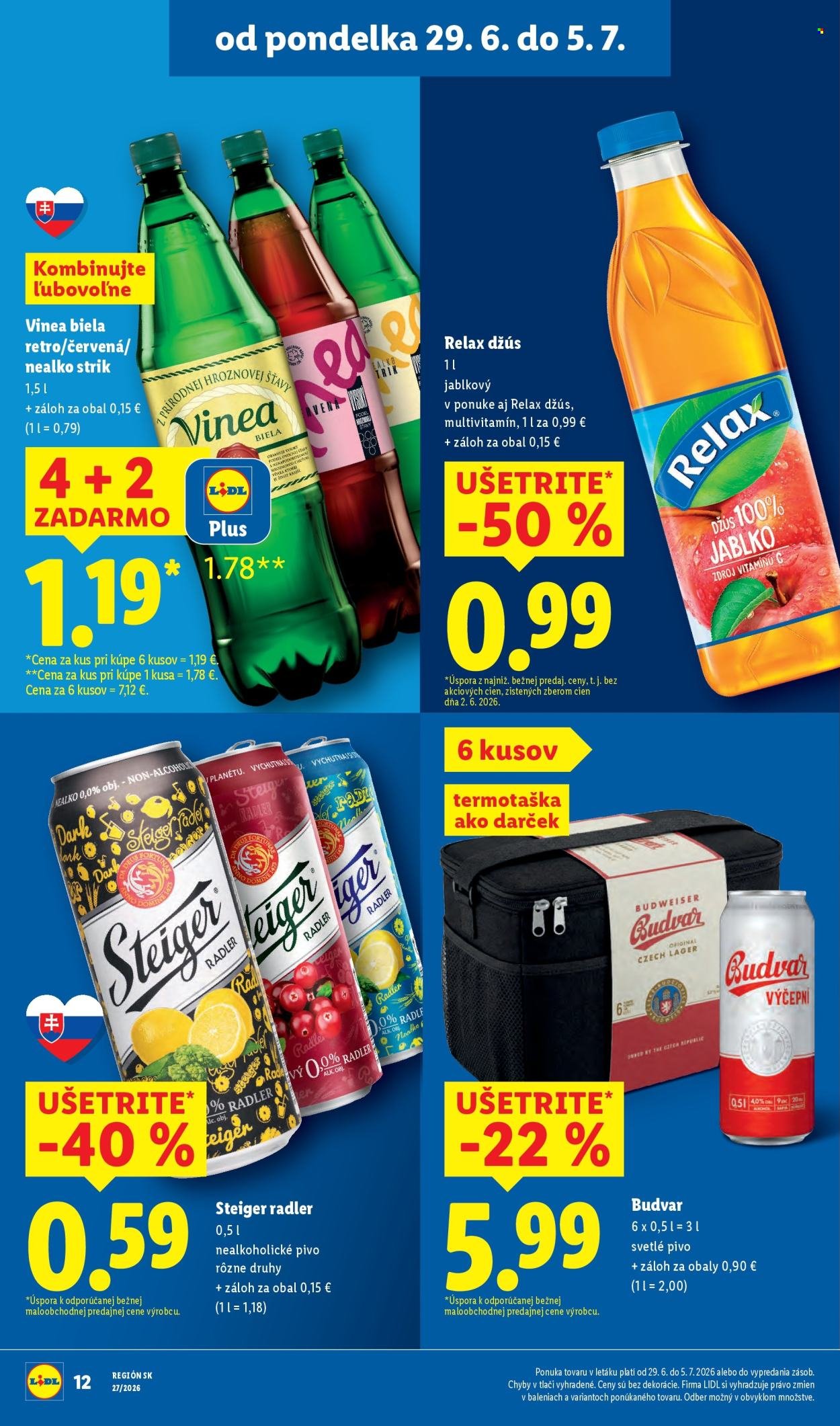 LIDL leták - Od pondelka 29.6.2026