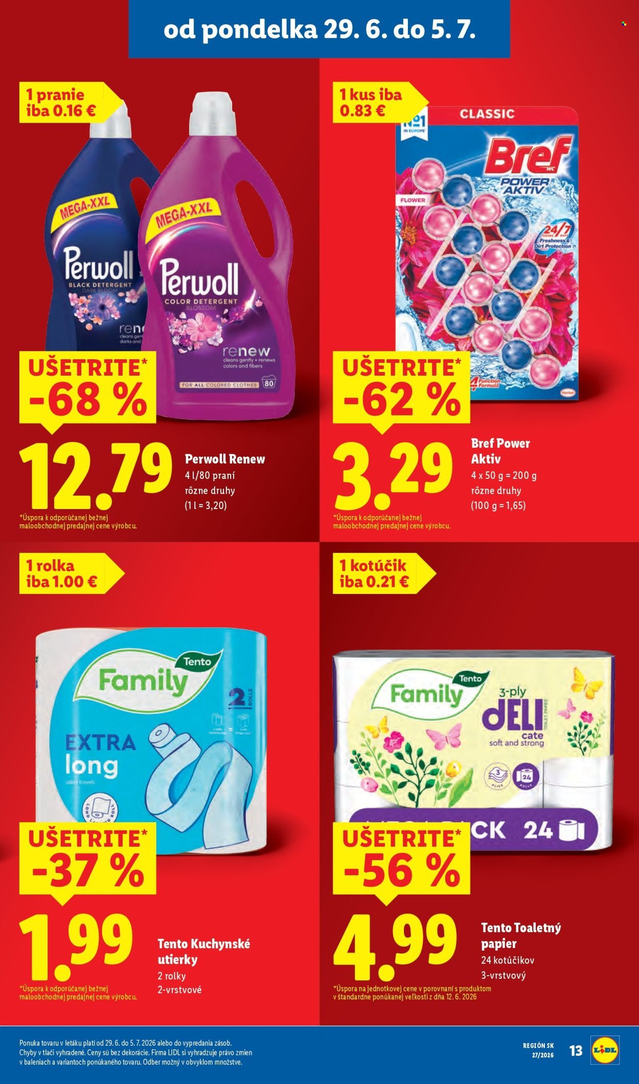 LIDL leták - Od pondelka 29.6.2026