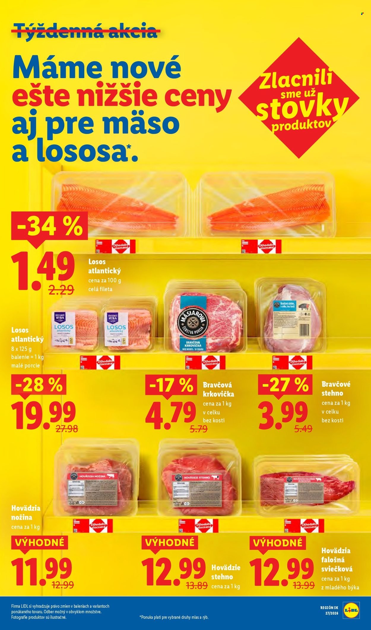 LIDL leták - Od pondelka 29.6.2026