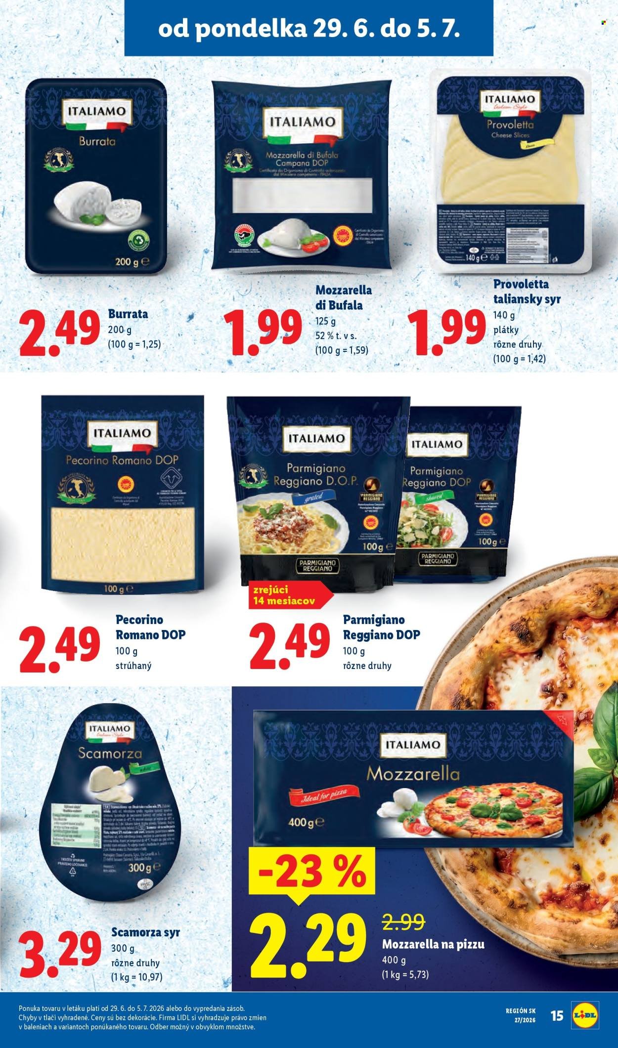 LIDL leták - Od pondelka 29.6.2026