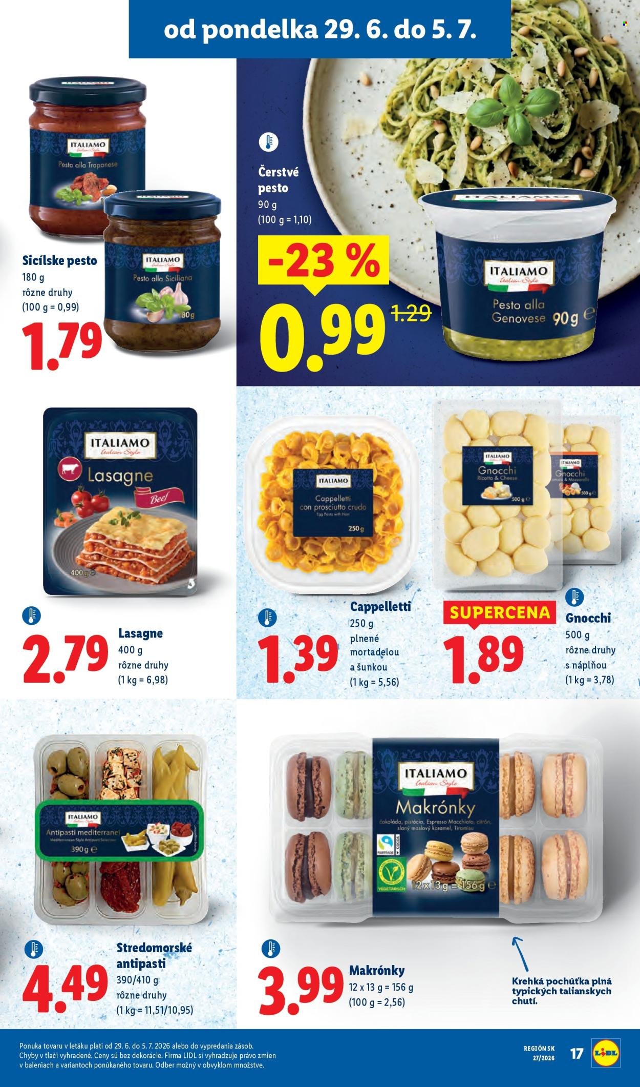 LIDL leták - Od pondelka 29.6.2026