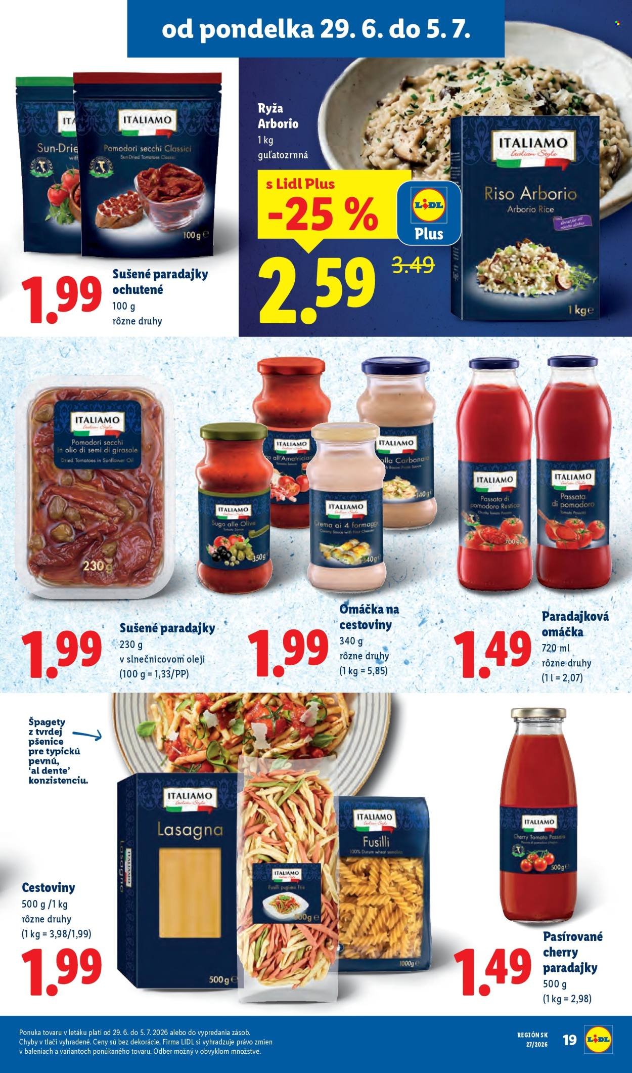 LIDL leták - Od pondelka 29.6.2026