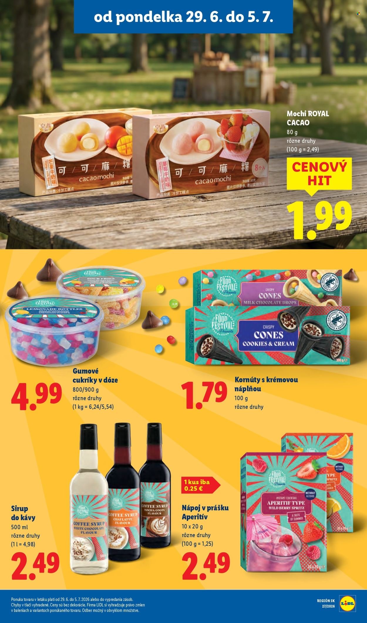LIDL leták - Od pondelka 29.6.2026