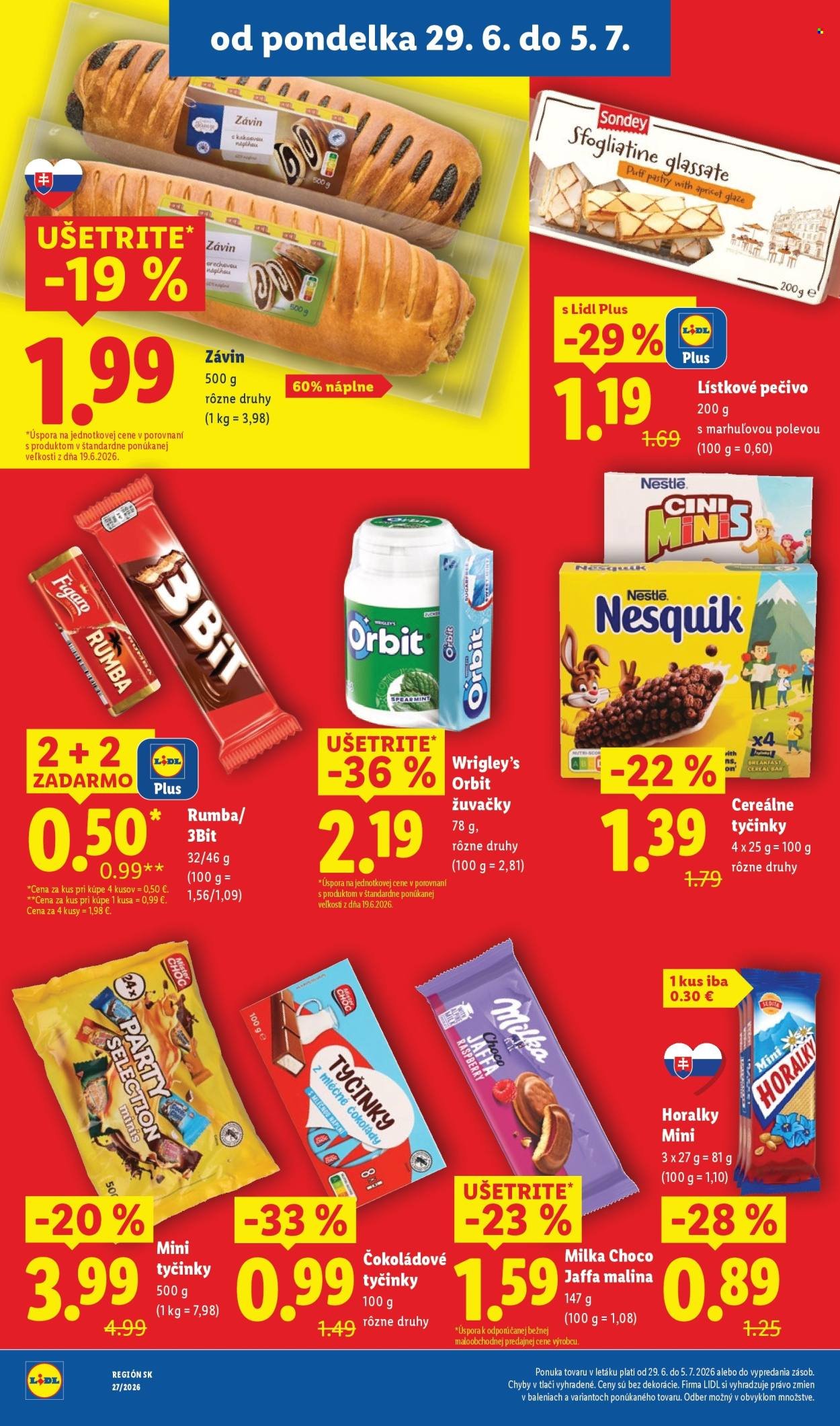 LIDL leták - Od pondelka 29.6.2026