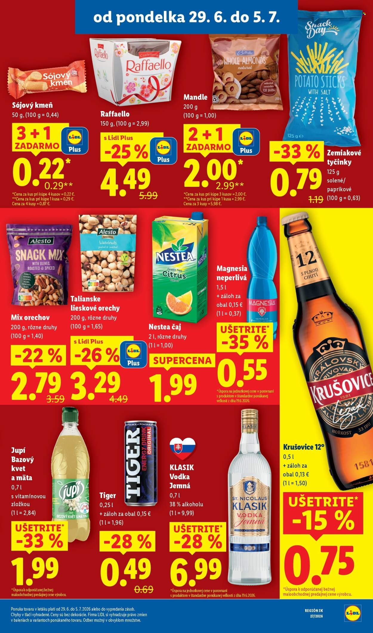 LIDL leták - Od pondelka 29.6.2026