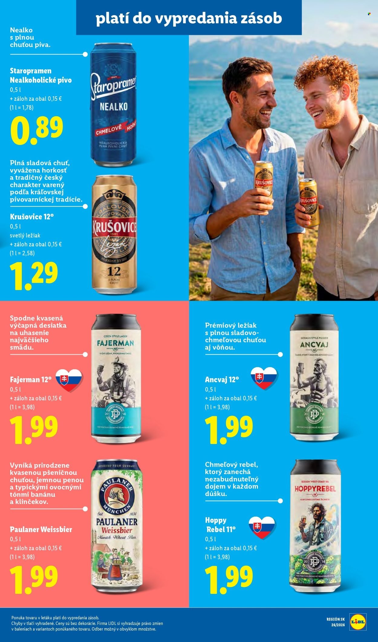 LIDL leták - Od pondelka 29.6.2026