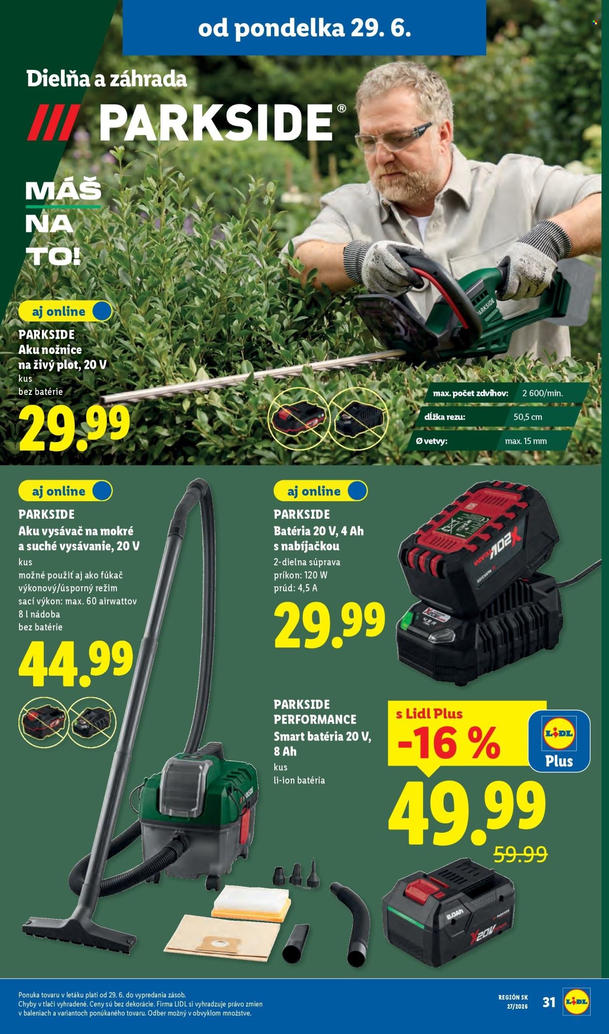 LIDL leták - Od pondelka 29.6.2026