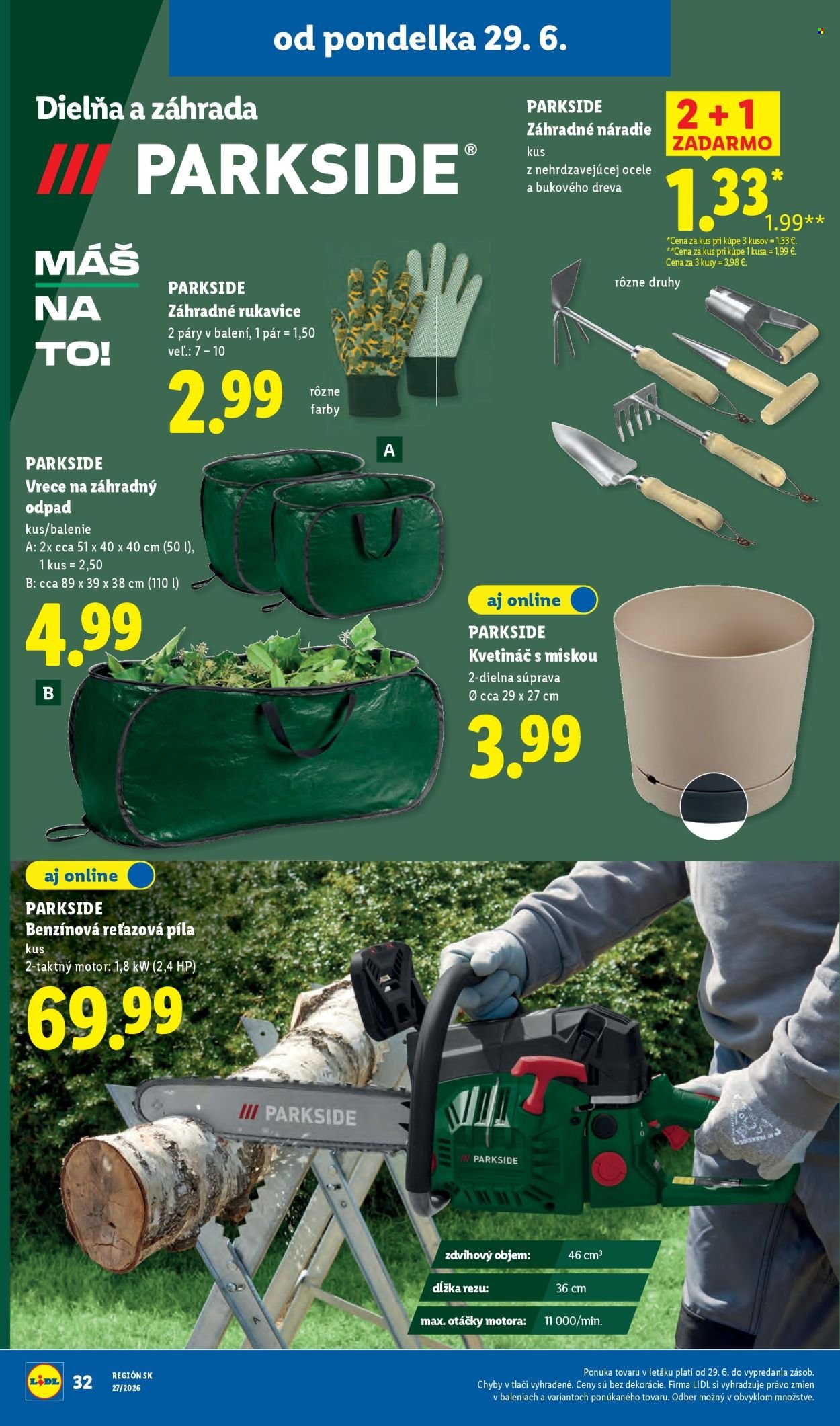 LIDL leták - Od pondelka 29.6.2026